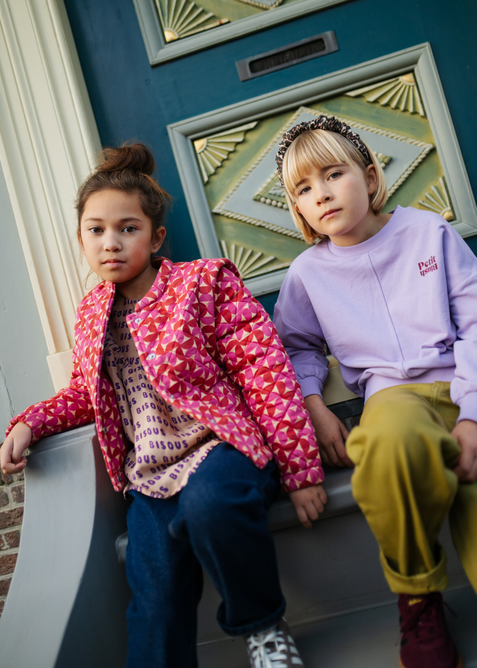 Petit Blush Petit Blush | Luca Sweater | Purple Rose