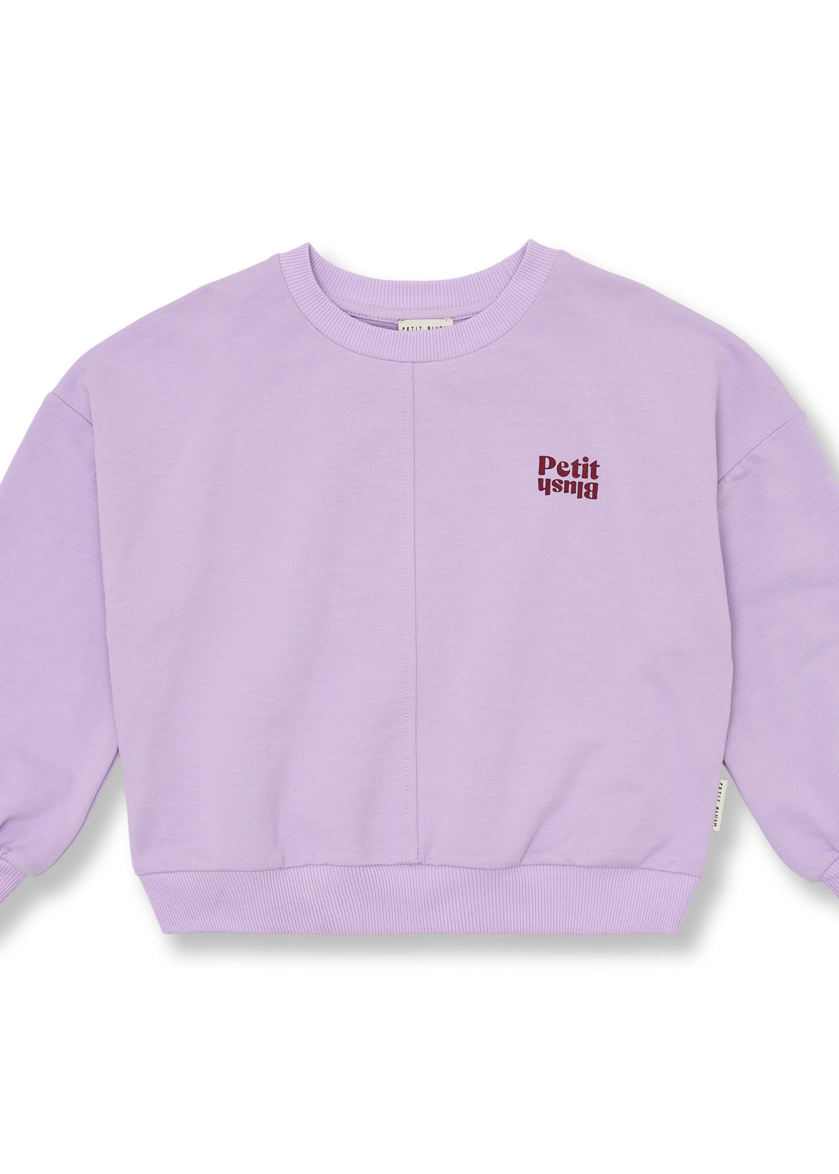 Petit Blush Petit Blush | Luca Sweater | Purple Rose