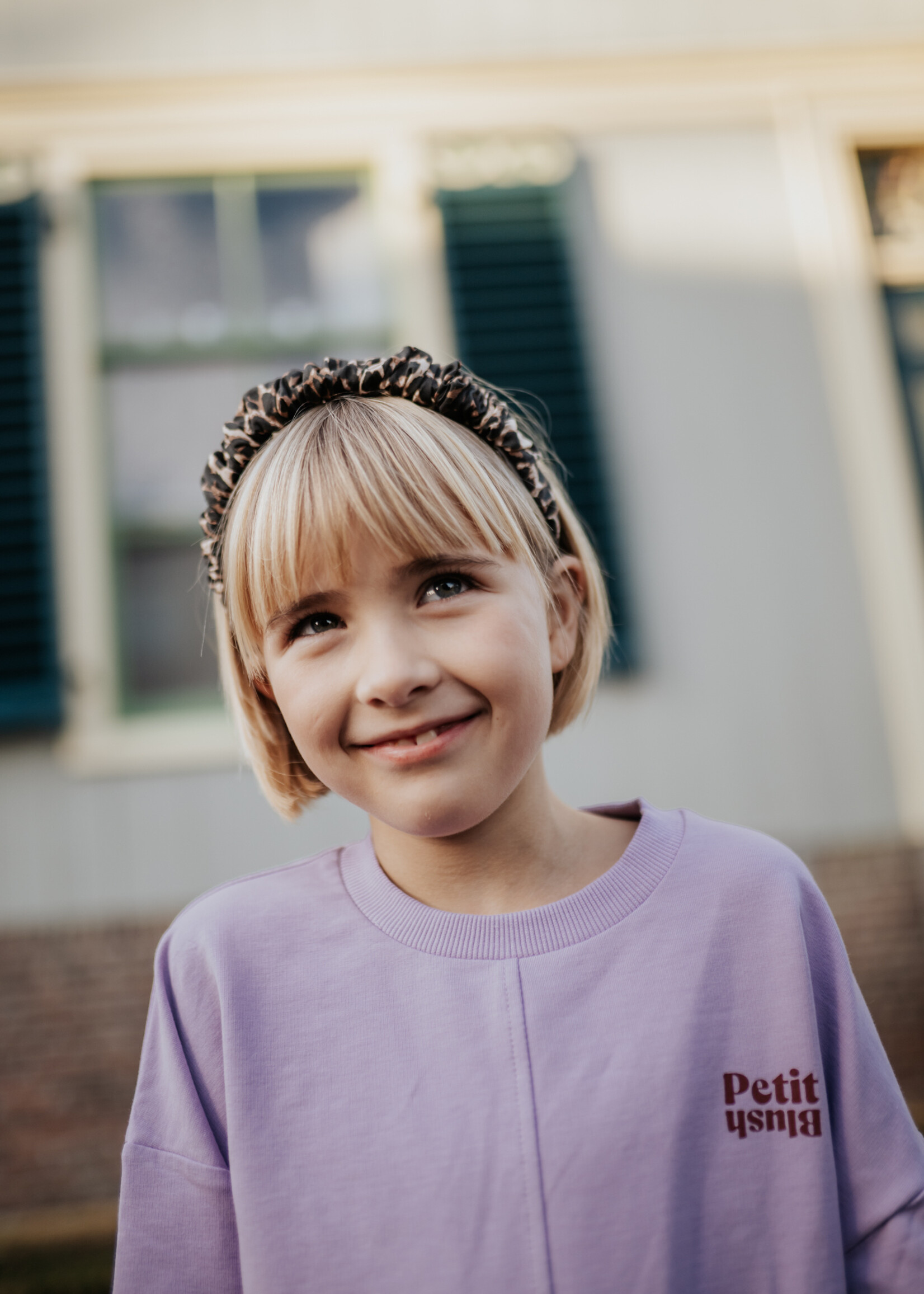 Petit Blush Petit Blush | Luca Sweater | Purple Rose