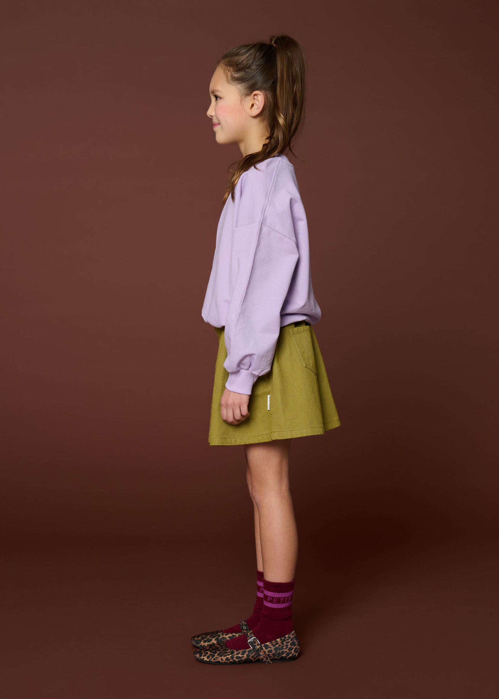 Petit Blush Petit Blush | Luca Sweater | Purple Rose