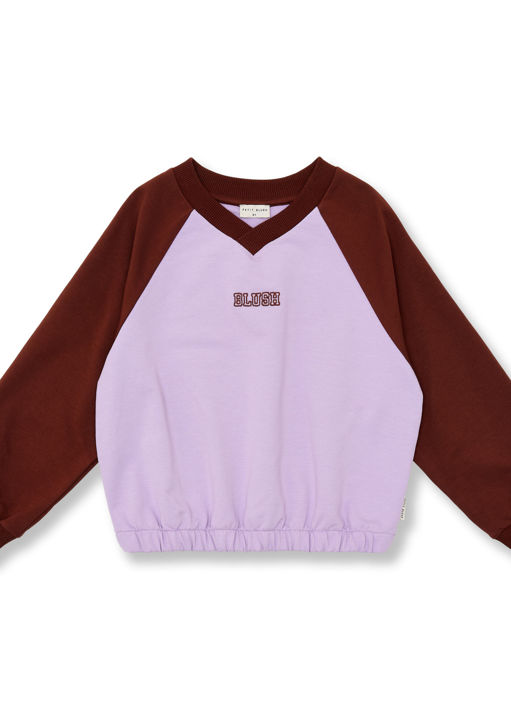 Petit Blush Petit Blush | V-Neck Sweater | Color Block