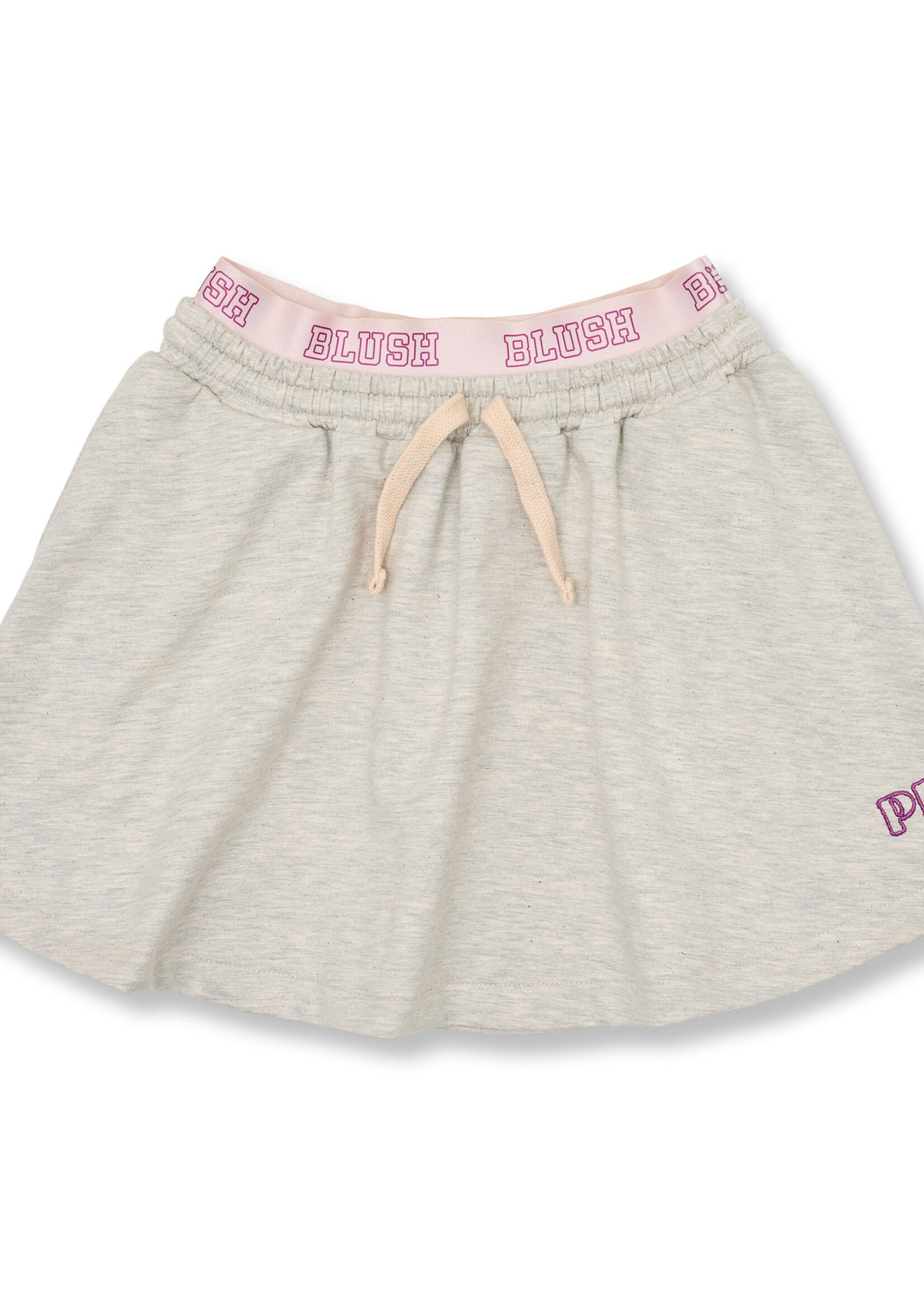 Petit Blush Petit Blush | Mini Sweat Skirt | Grey Melange