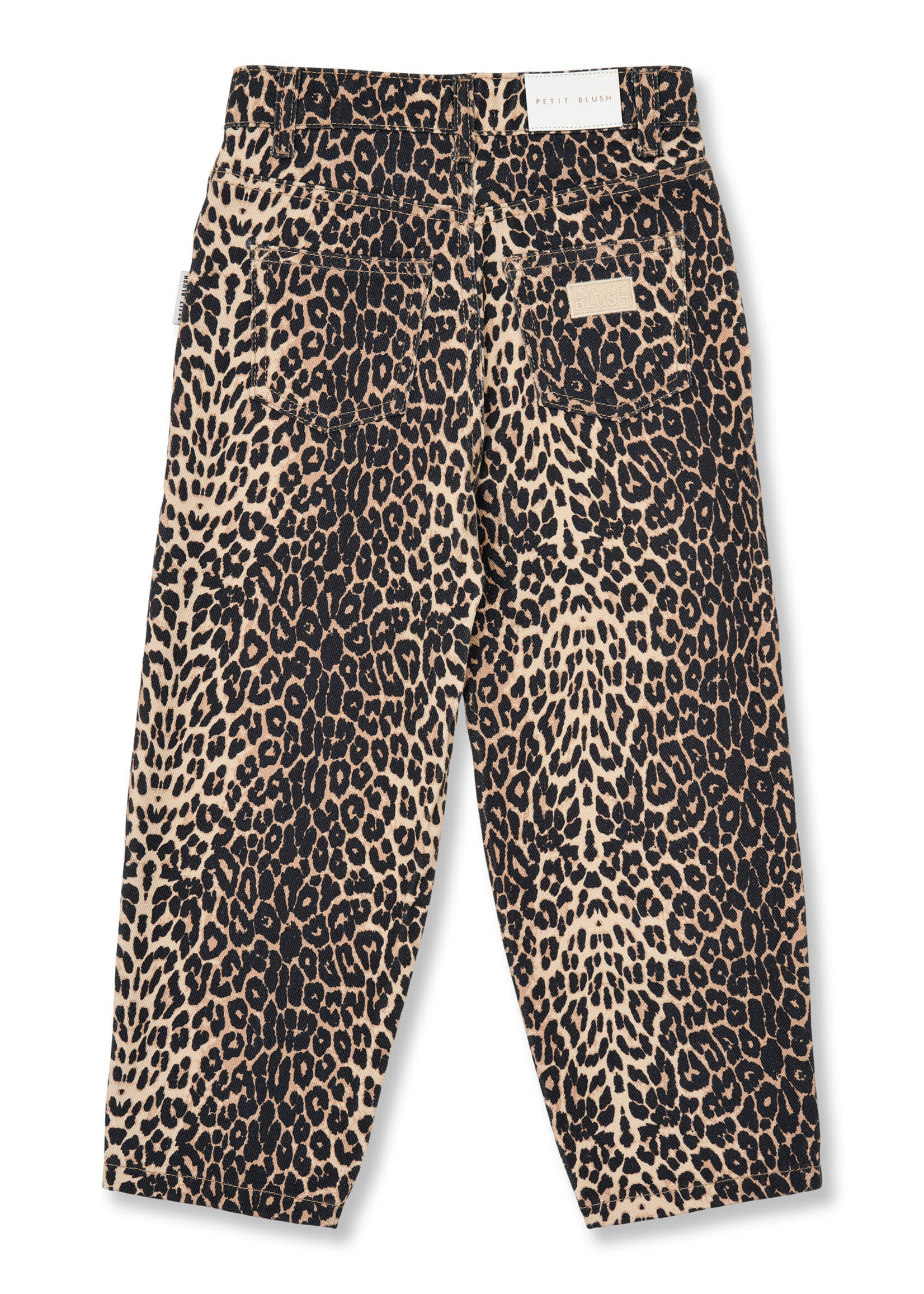 Petit Blush Petit Blush | Ballon Fit Jeans | Leopard AOP