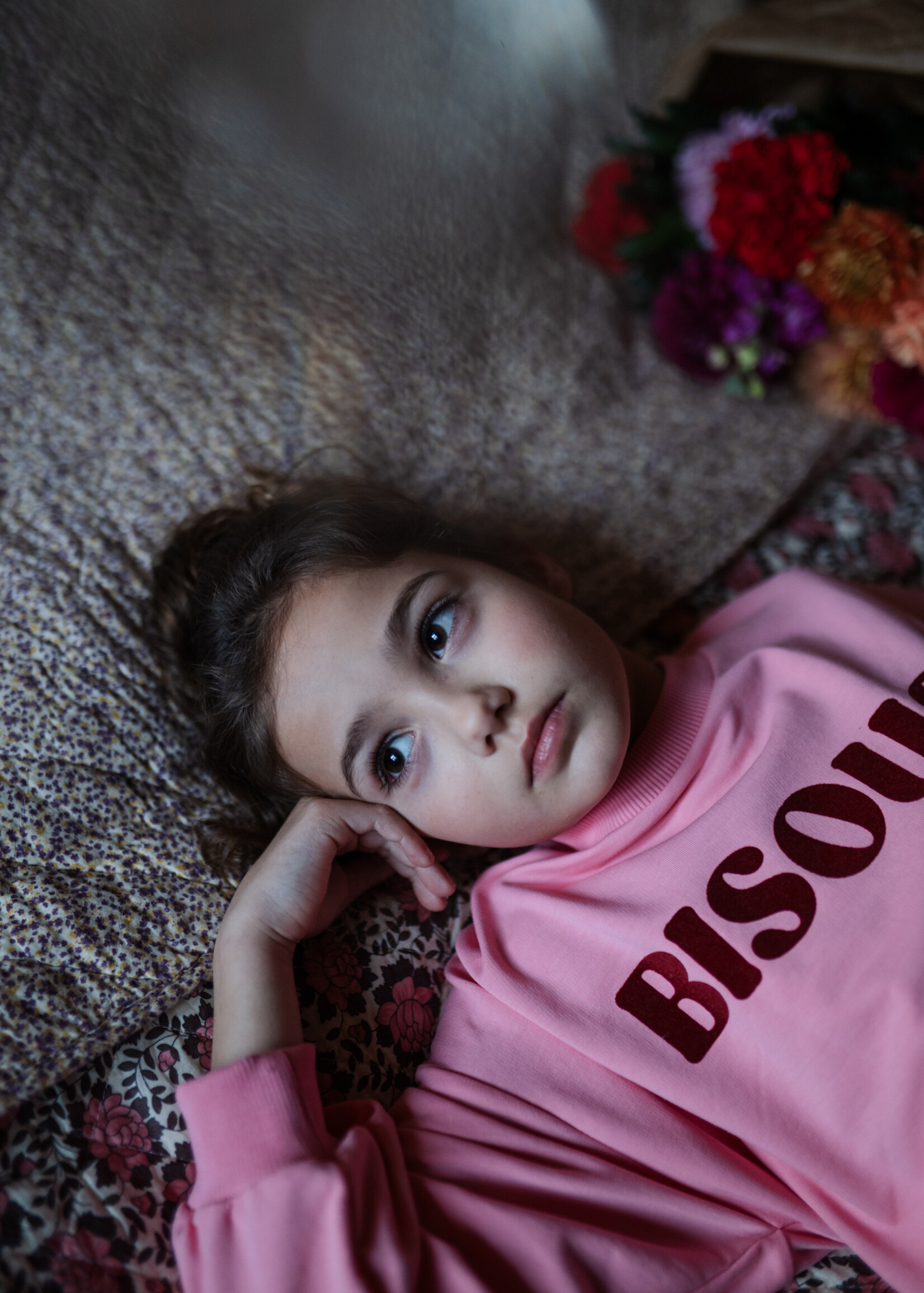 Petit Blush Petit Blush | Easy Sweater Bisous | Rose