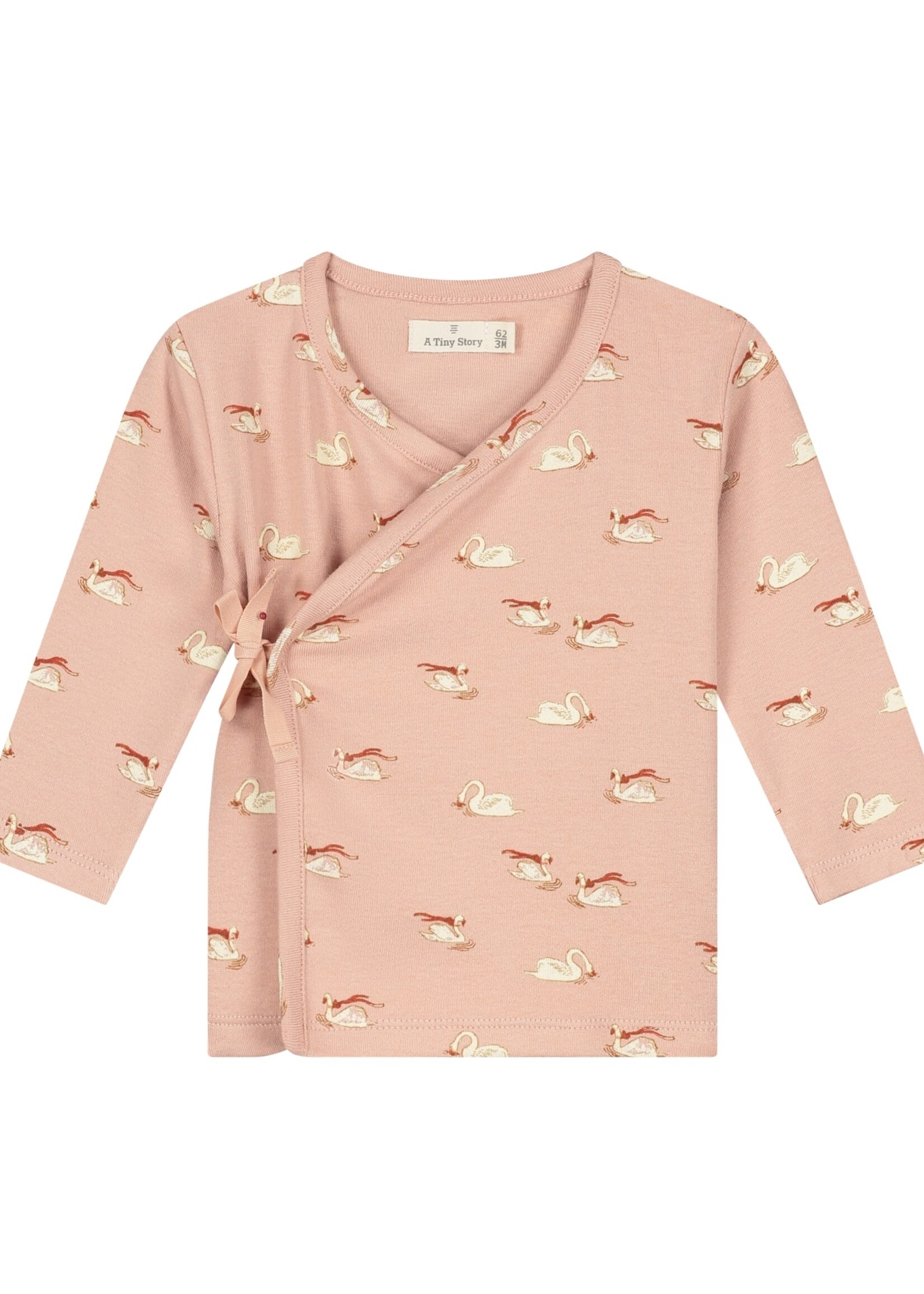 A Tiny Story A Tiny Story | baby t-shirt long sleeve - Old pink