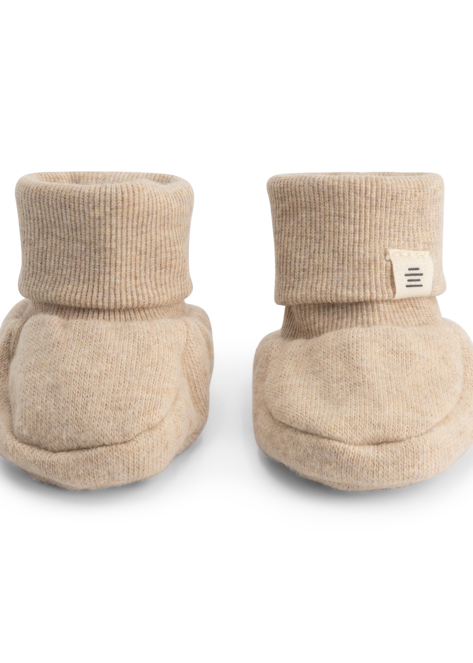 A Tiny Story A Tiny Story | baby slippers - Beige melange