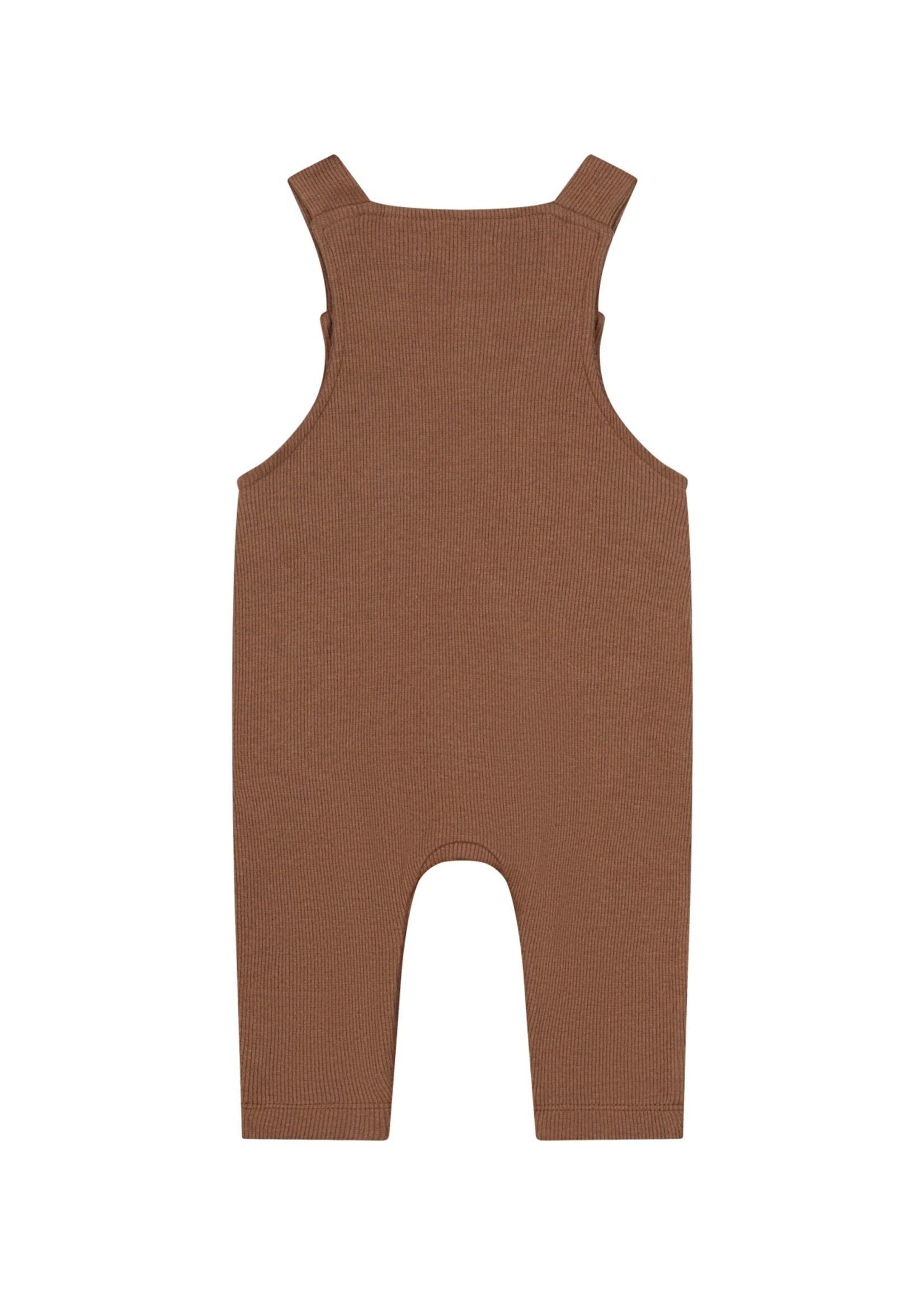 A Tiny Story A Tiny Story | baby dungaree - Coffee