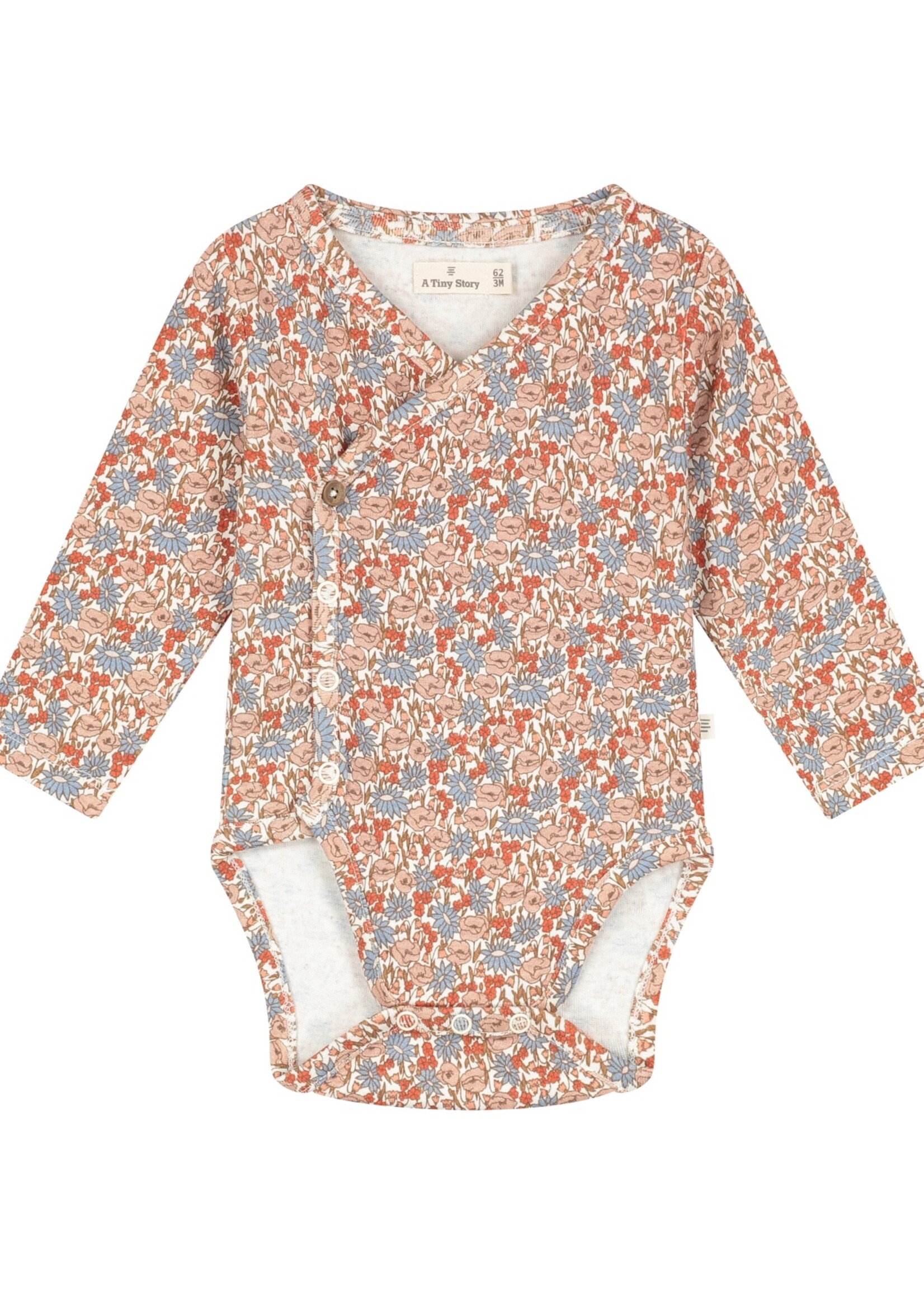 A Tiny Story A Tiny Story | baby romper long sleeve - Multicolour
