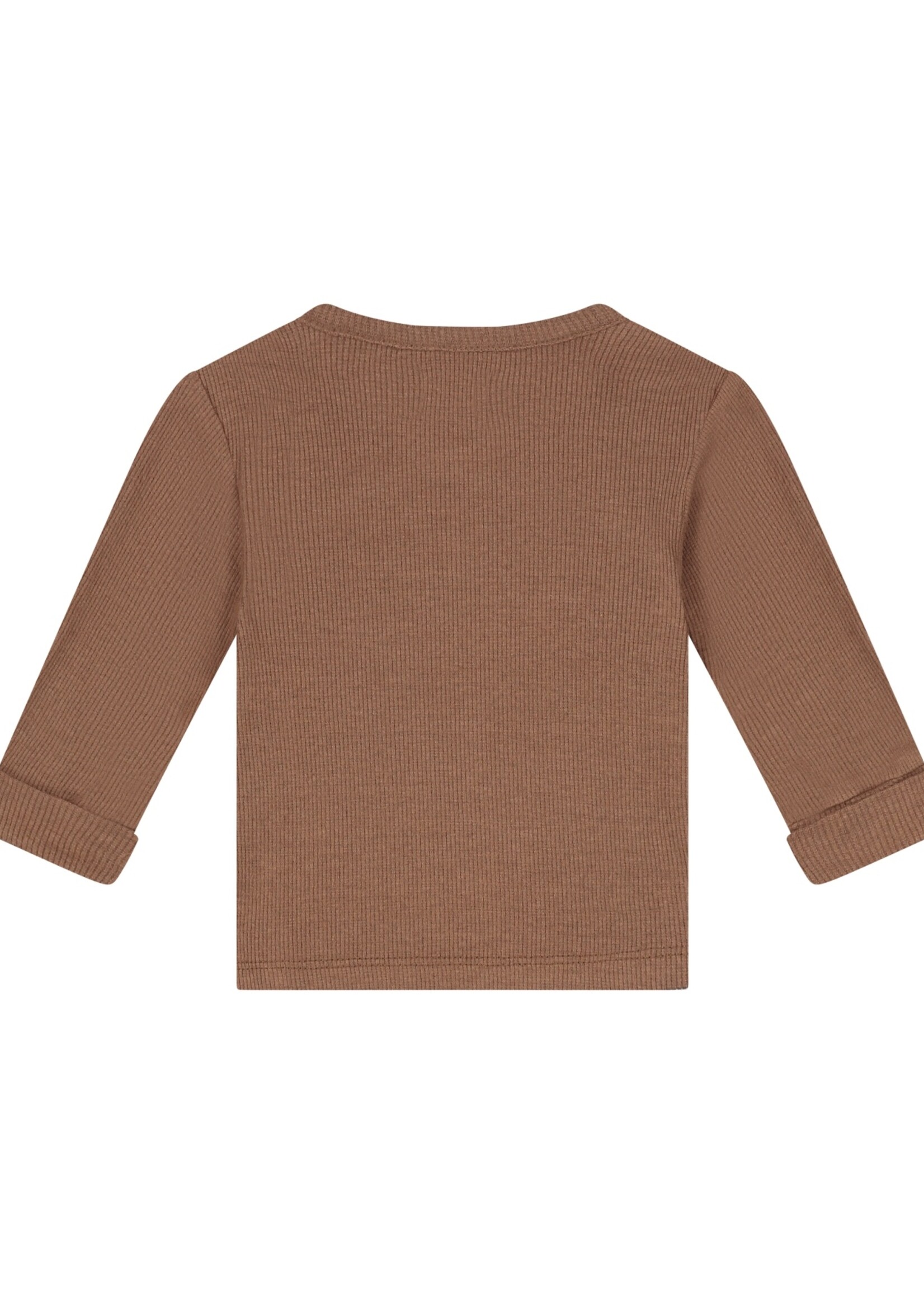 A Tiny Story A Tiny Story | baby t-shirt long sleeve - Coffee