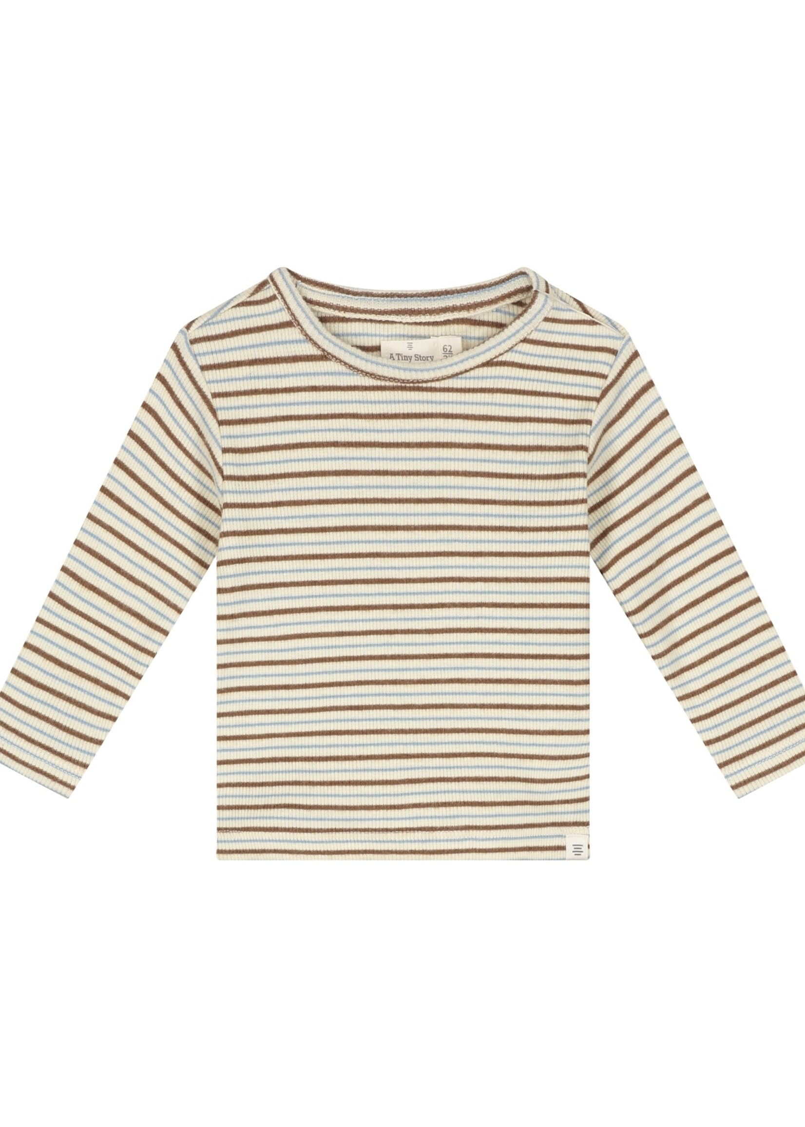 A Tiny Story A Tiny Story | baby t-shirt long sleeve - Ivory 1