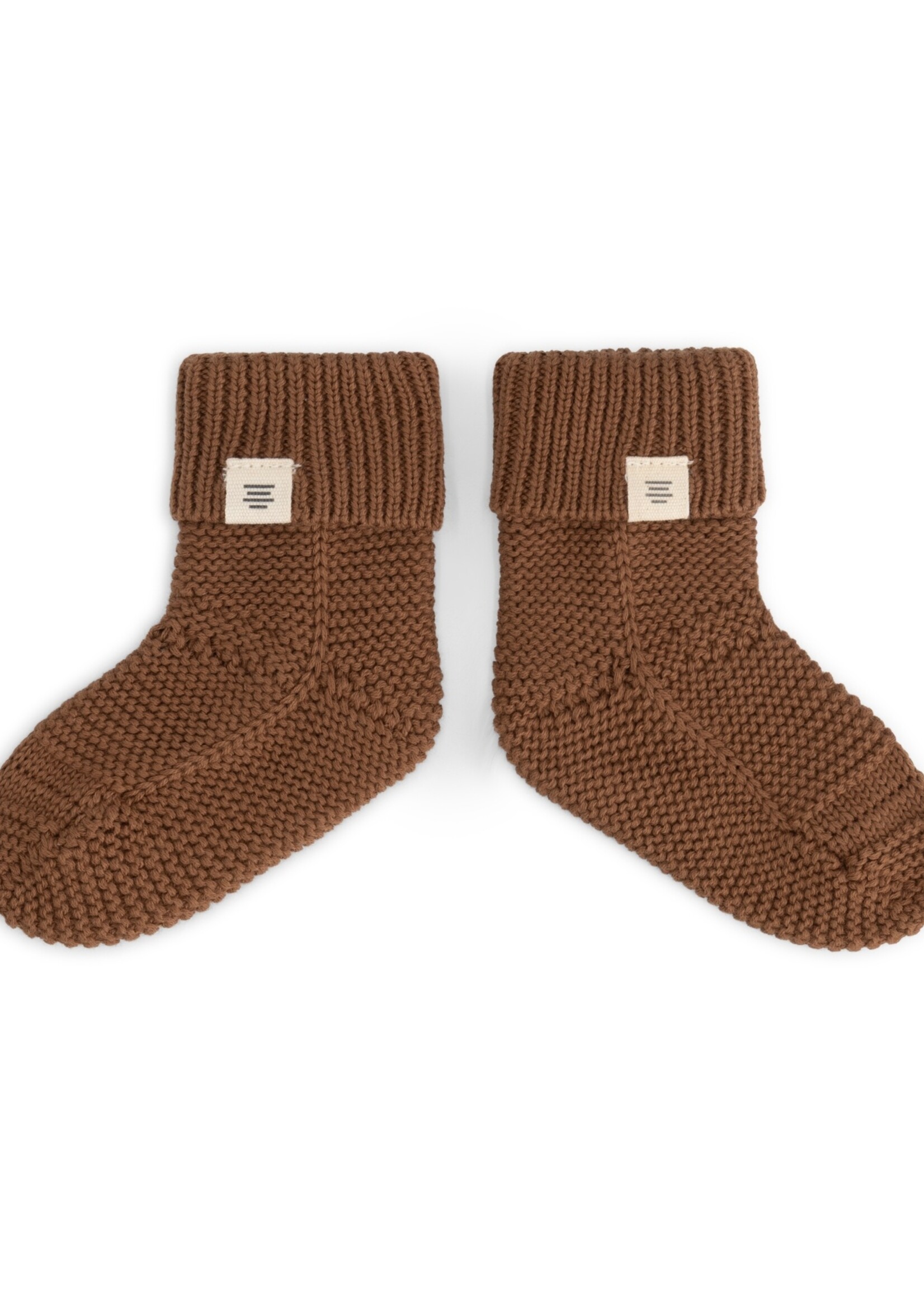 A Tiny Story A Tiny Story | baby slippers - Coffee