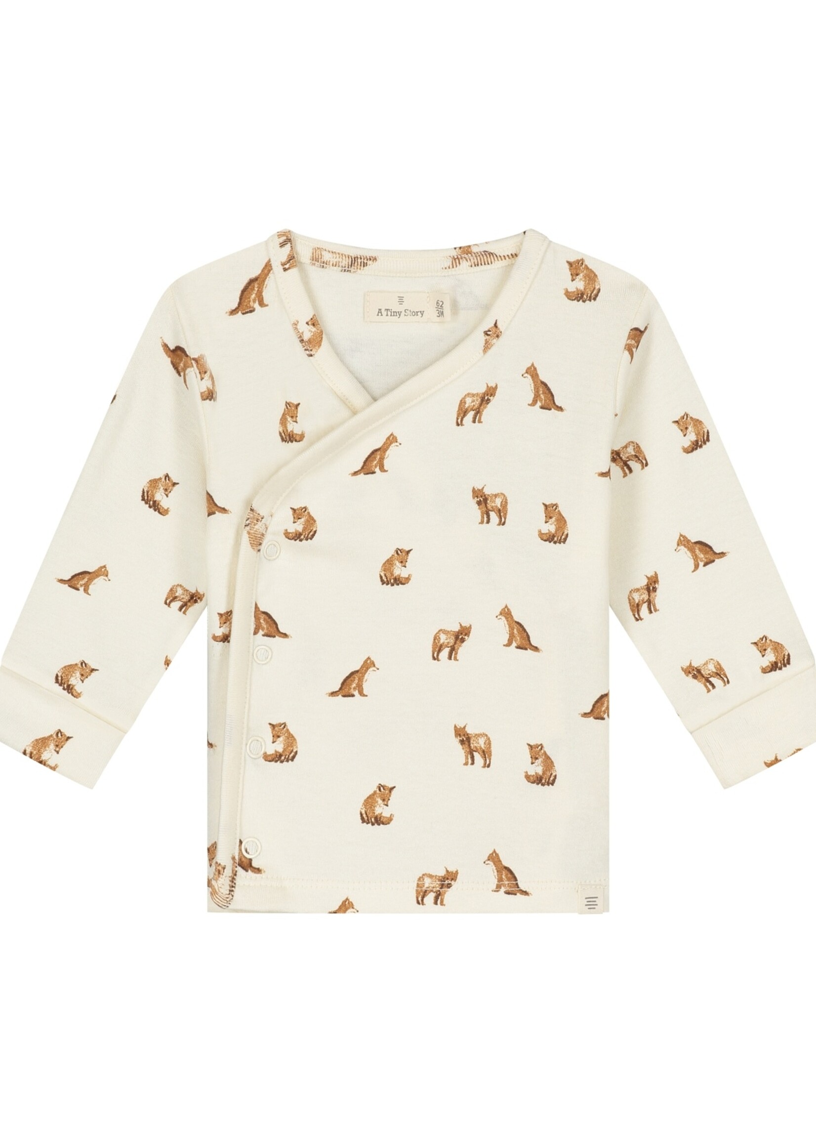 A Tiny Story A Tiny Story | baby t-shirt long sleeve - Ivory