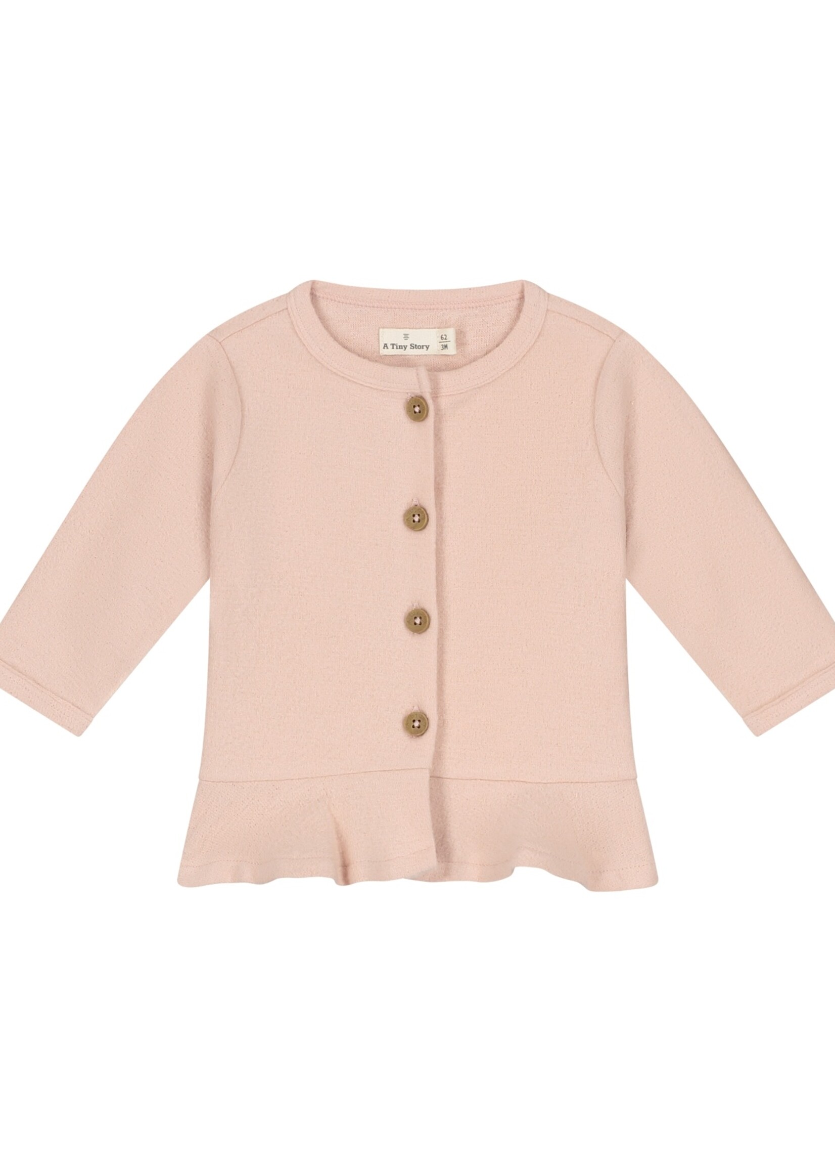 A Tiny Story A Tiny Story | baby cardigan – Old Pink