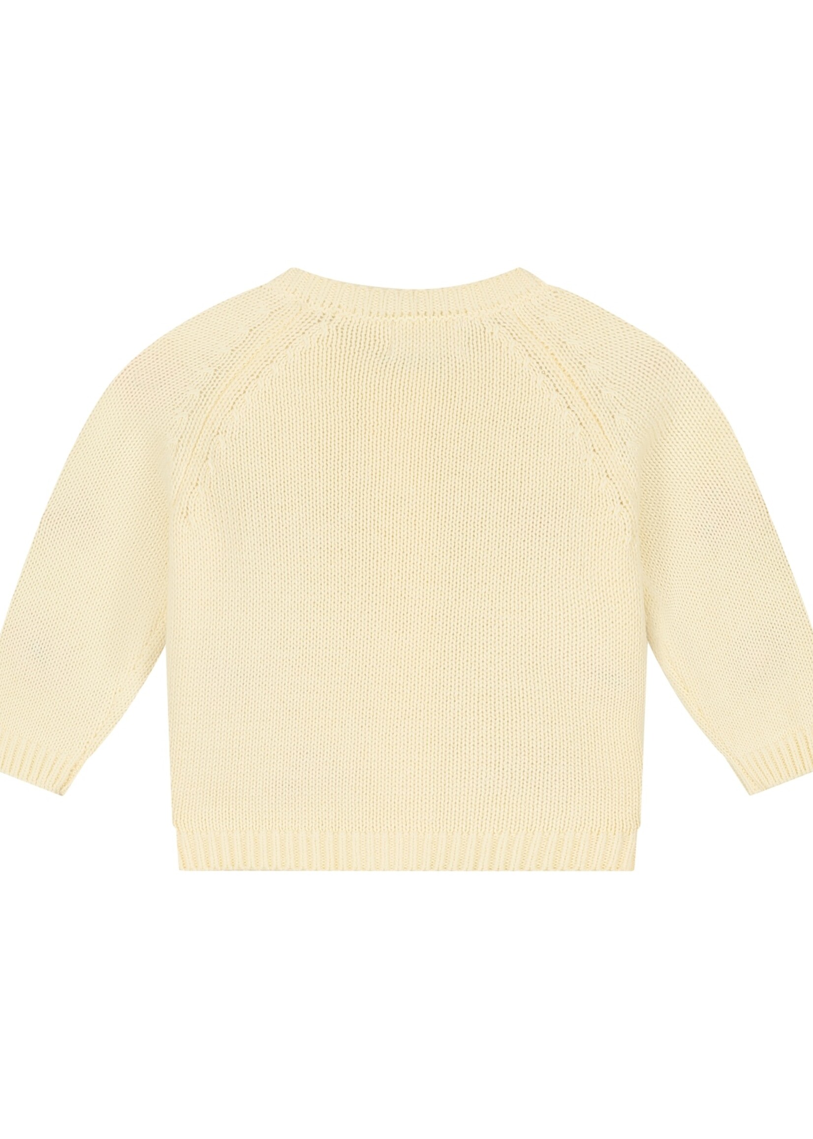 A Tiny Story A Tiny Story | baby cardigan - Ivory 1
