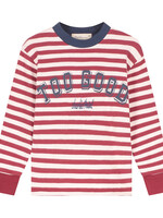 Charlie Petite Charlie Petite | Neil Longsleeve – Stripes Bordeaux/Ecru