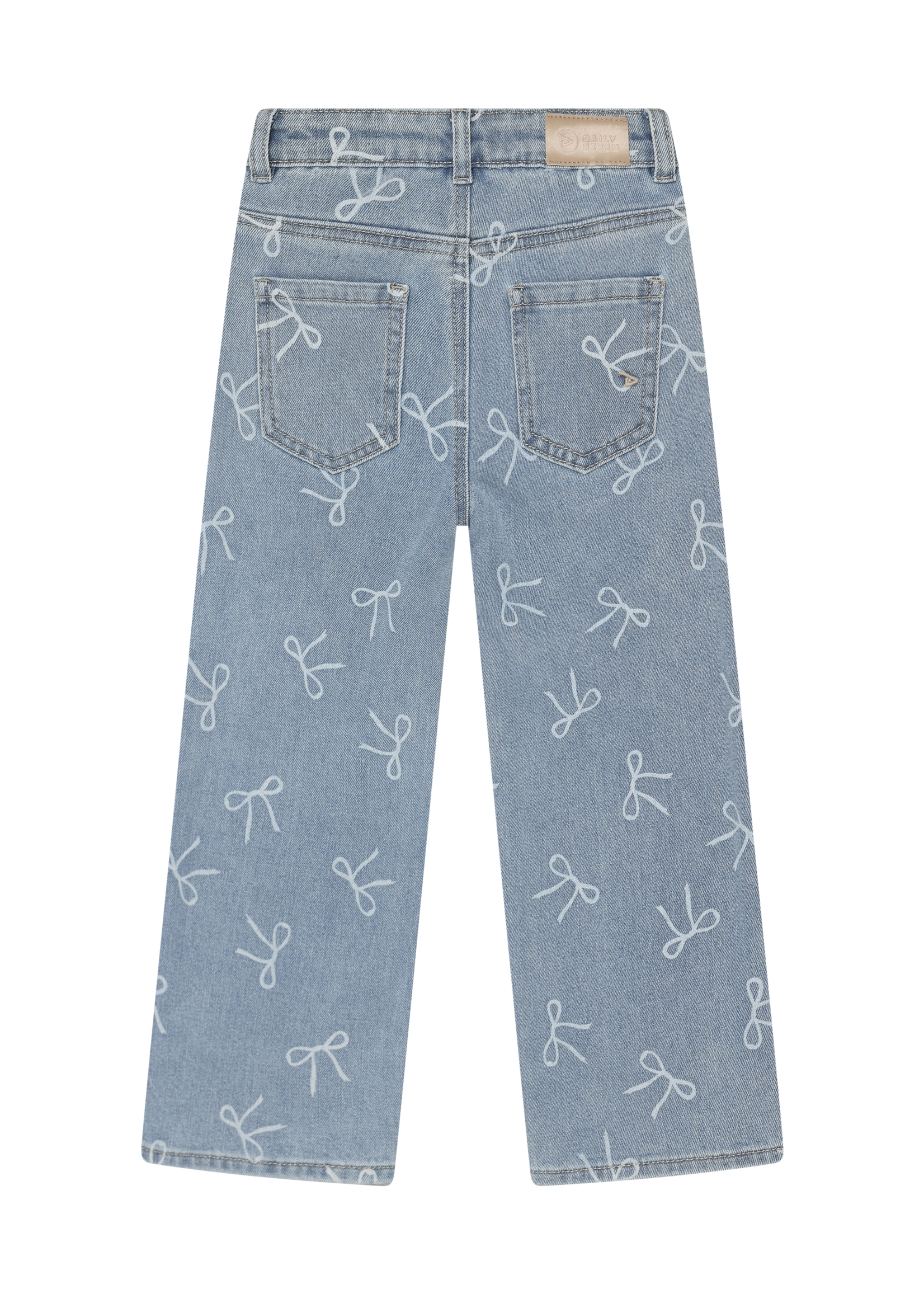 Daily7 Daily7 | Denim Wide Fit Bow – Dark Navy