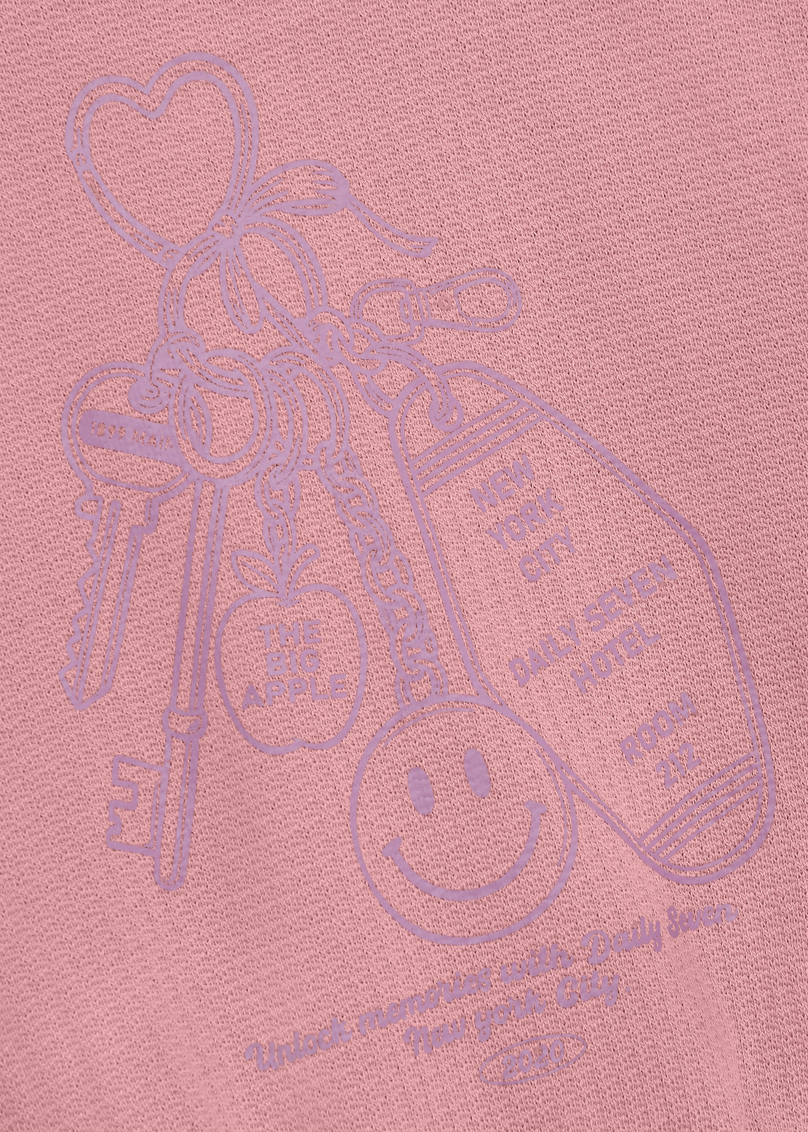 Daily7 Daily7 | T-Shirt Longsleeve Artwork – Purple