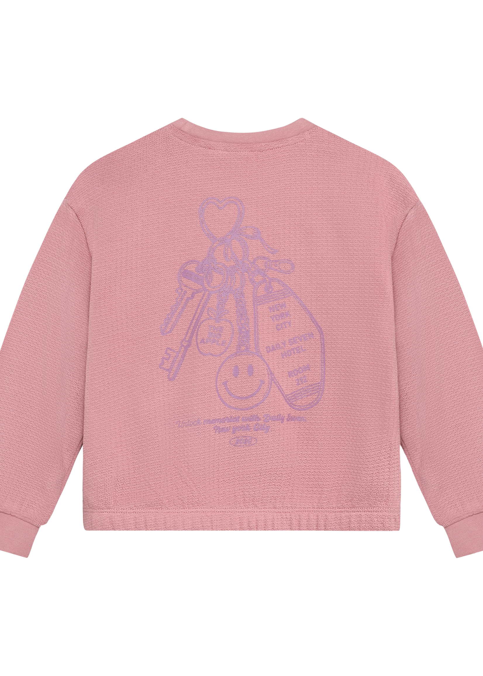 Daily7 Daily7 | T-Shirt Longsleeve Artwork – Purple