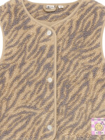 Daily7 Daily7 | Teddy Gilet Animal – Brown