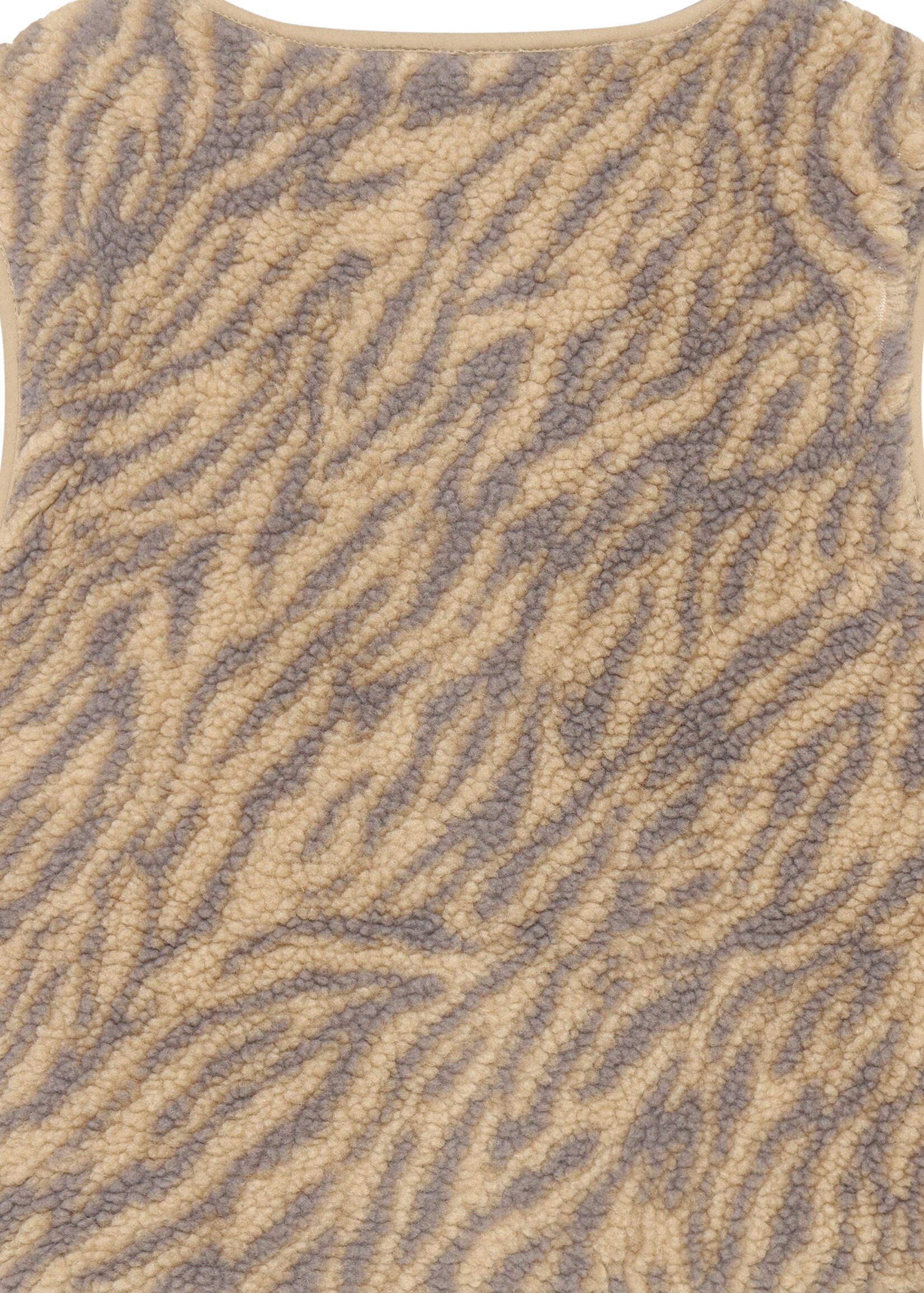 Daily7 Daily7 | Teddy Gilet Animal – Brown