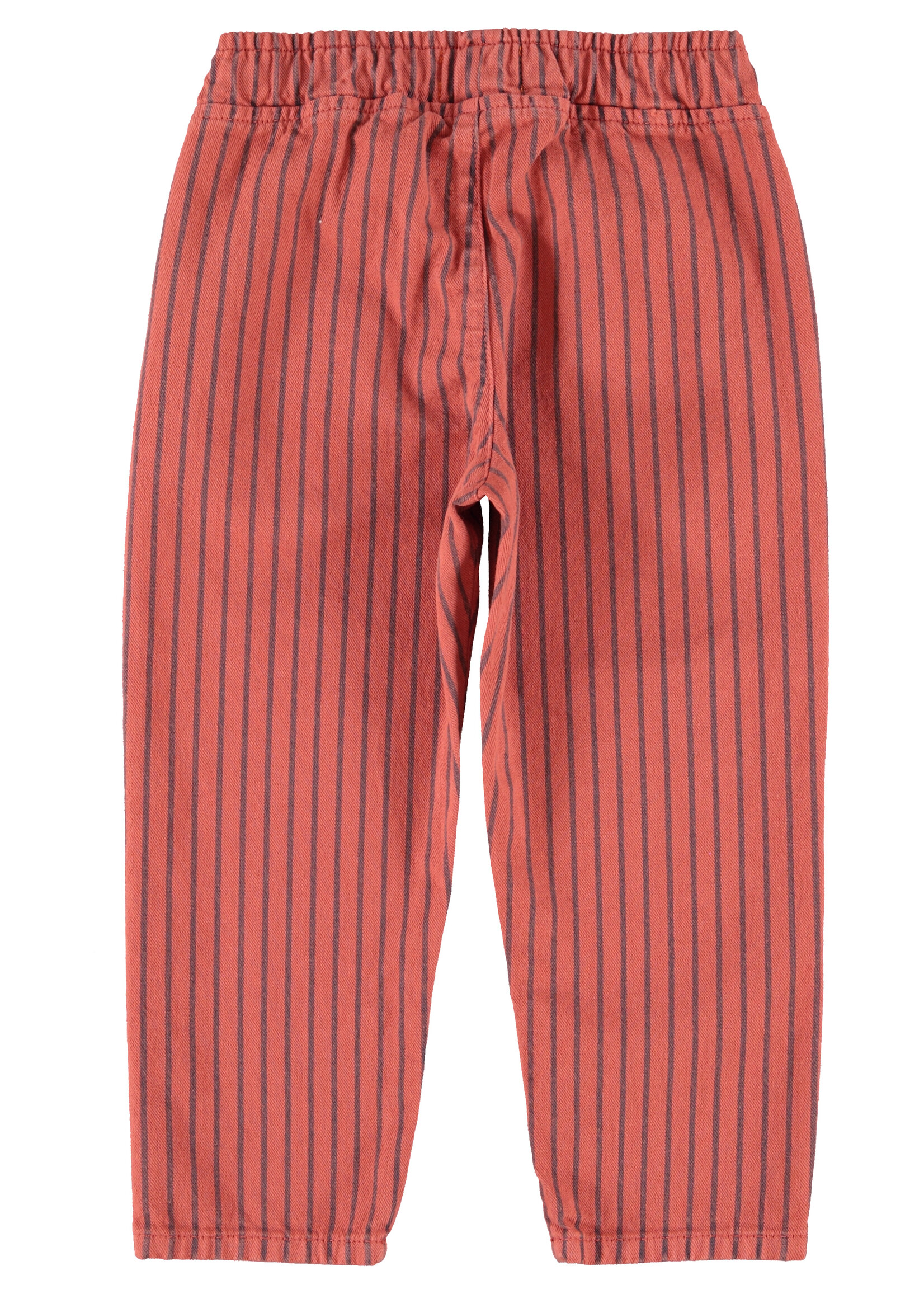 Piupiuchick Piupiuchick | trousers | bordeaux w/ black stripes