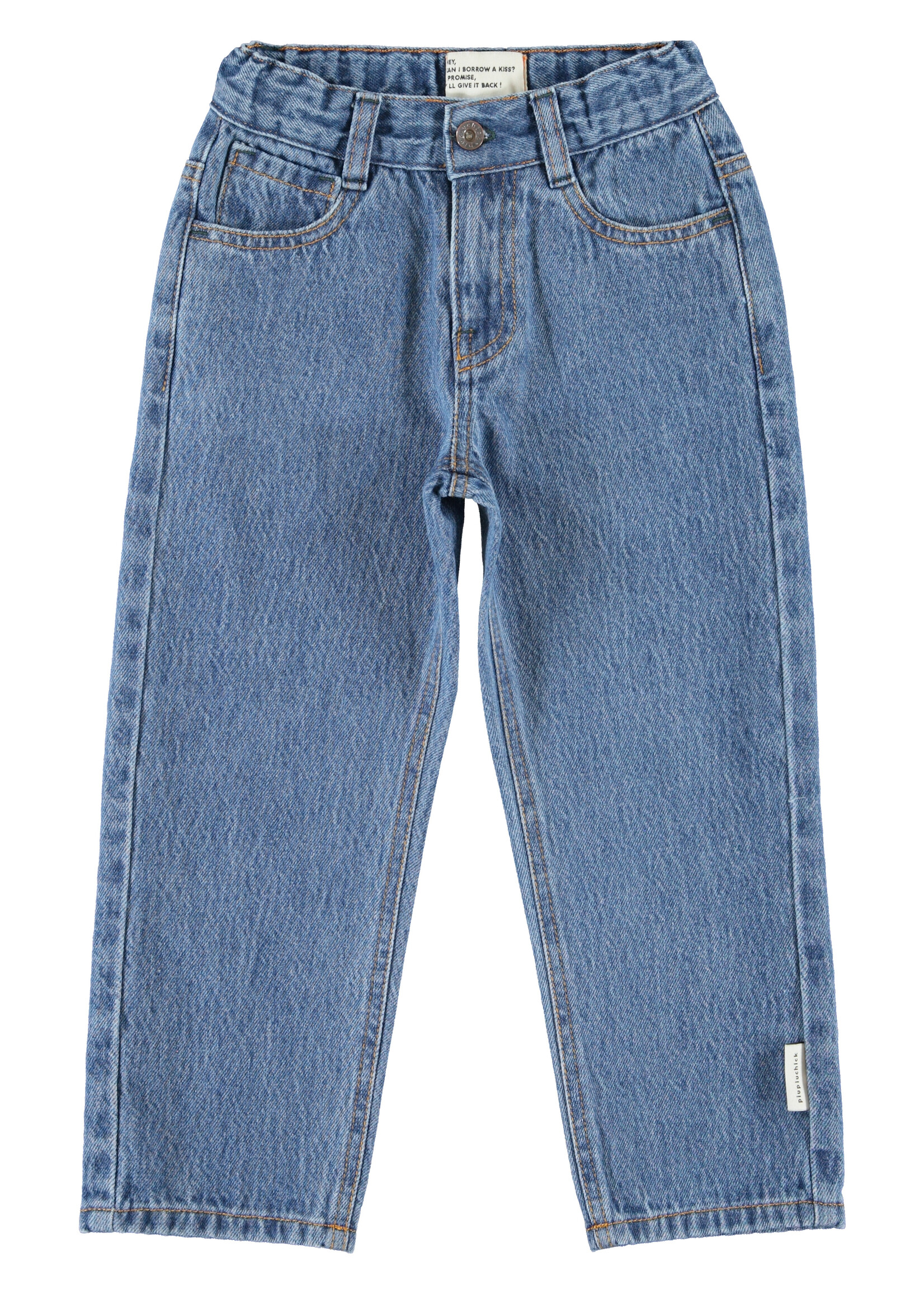 Piupiuchick Piupiuchick | unisex trousers | washed navy denim