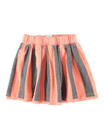 Piupiuchick Piupiuchick | short skirt | pink & green stripes