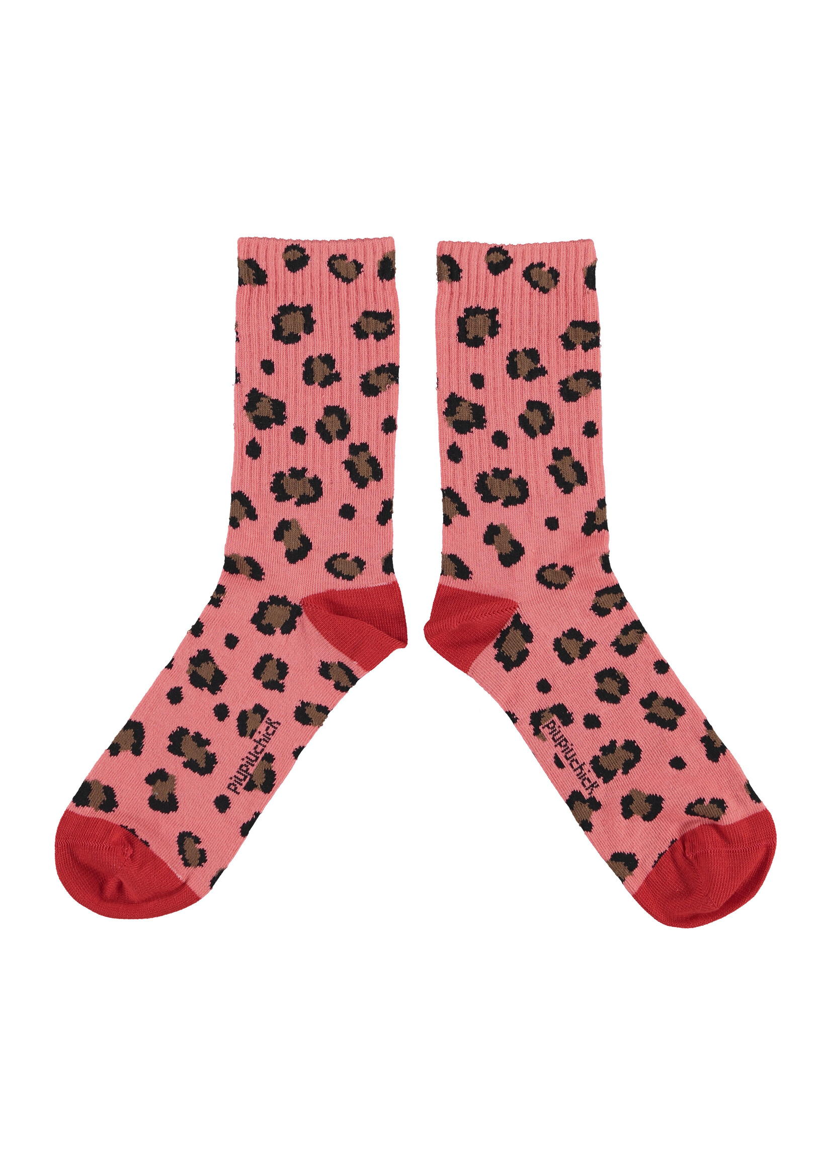 Piupiuchick Piupiuchick | socks | pink w/ animal print