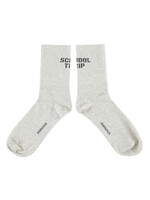 Piupiuchick Piupiuchick | socks | light grey w/ "school trip"