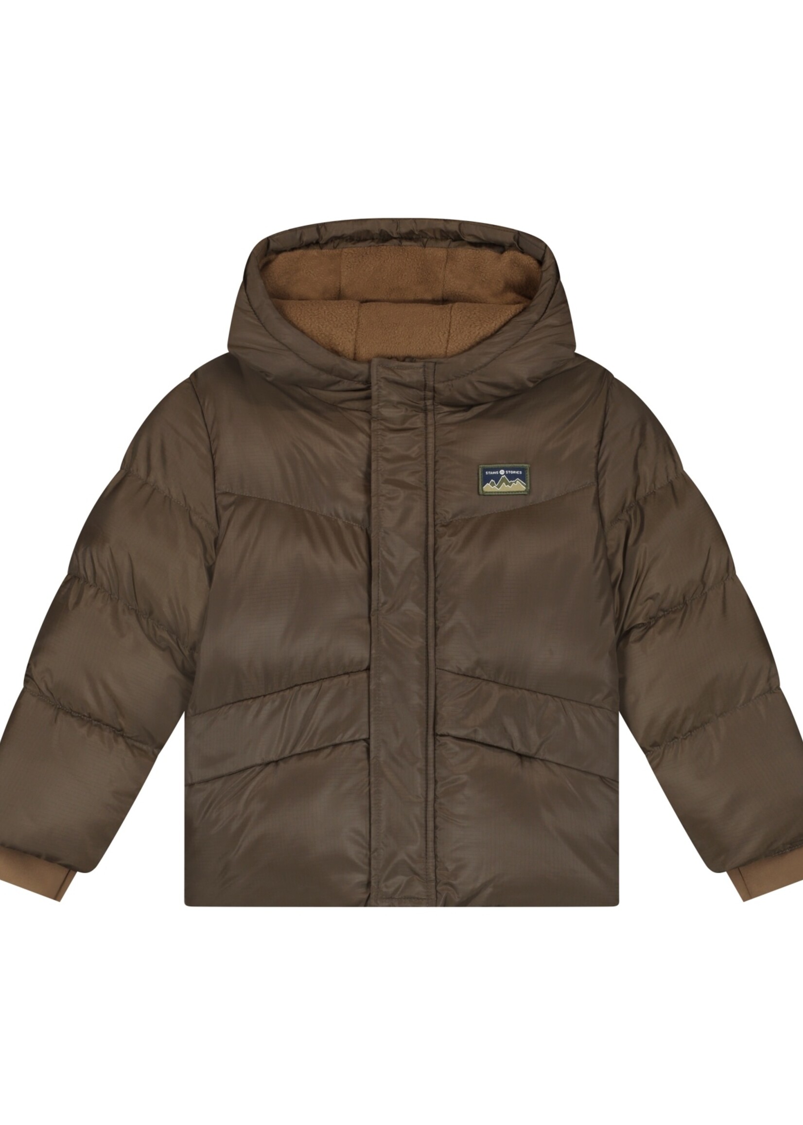 Stains & Stories  Stains & Stories | boys winterjacket - Dark Brown