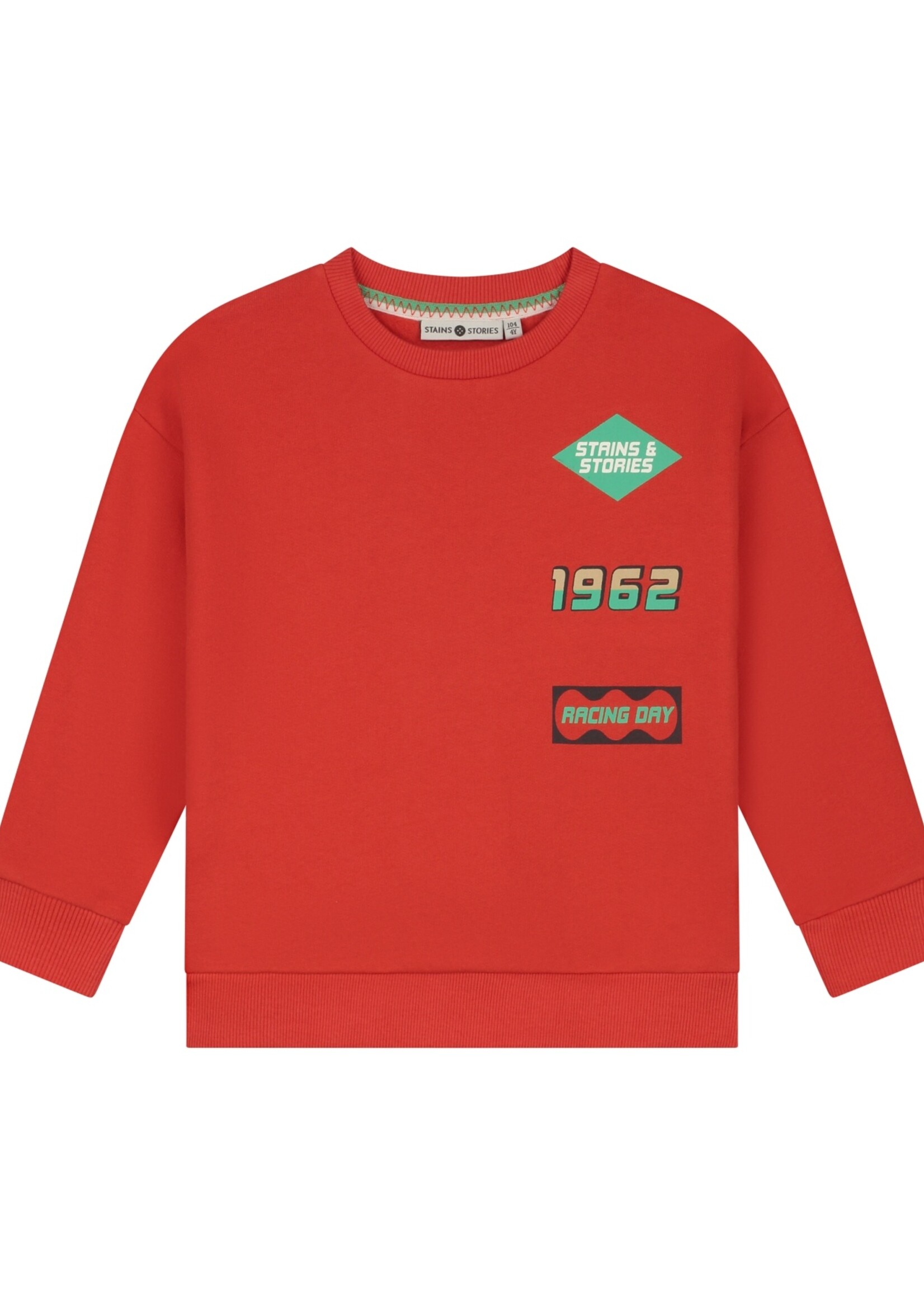 Stains & Stories  Stains & Stories | boys sweatshirt - Red