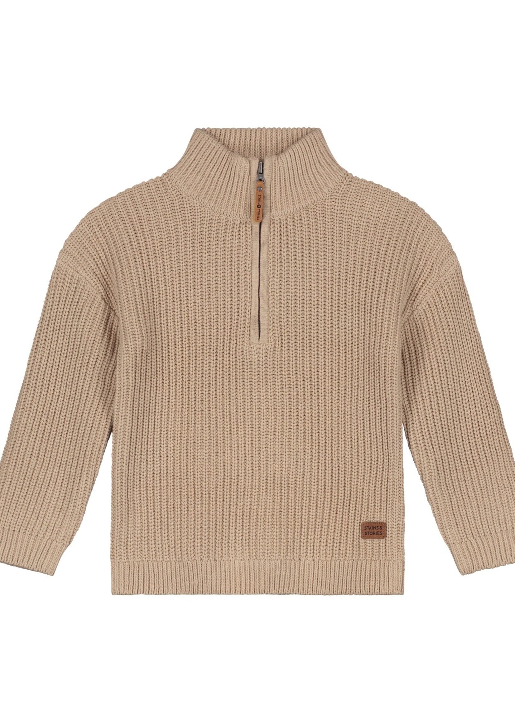 Stains & Stories  Stains & Stories | boys pullover - Camel
