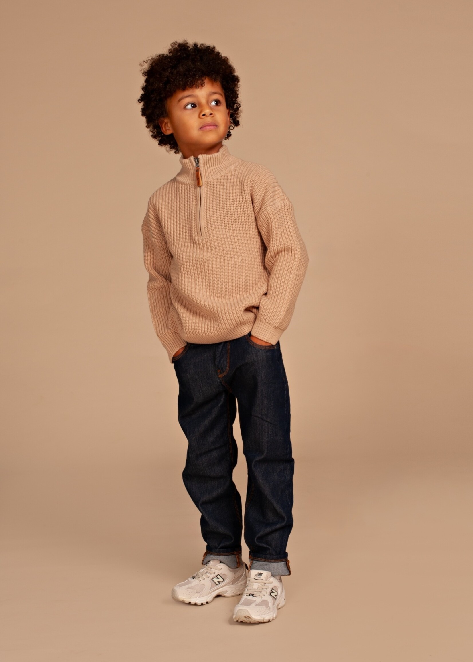 Stains & Stories  Stains & Stories | boys denim wide fit - Dark blue denim