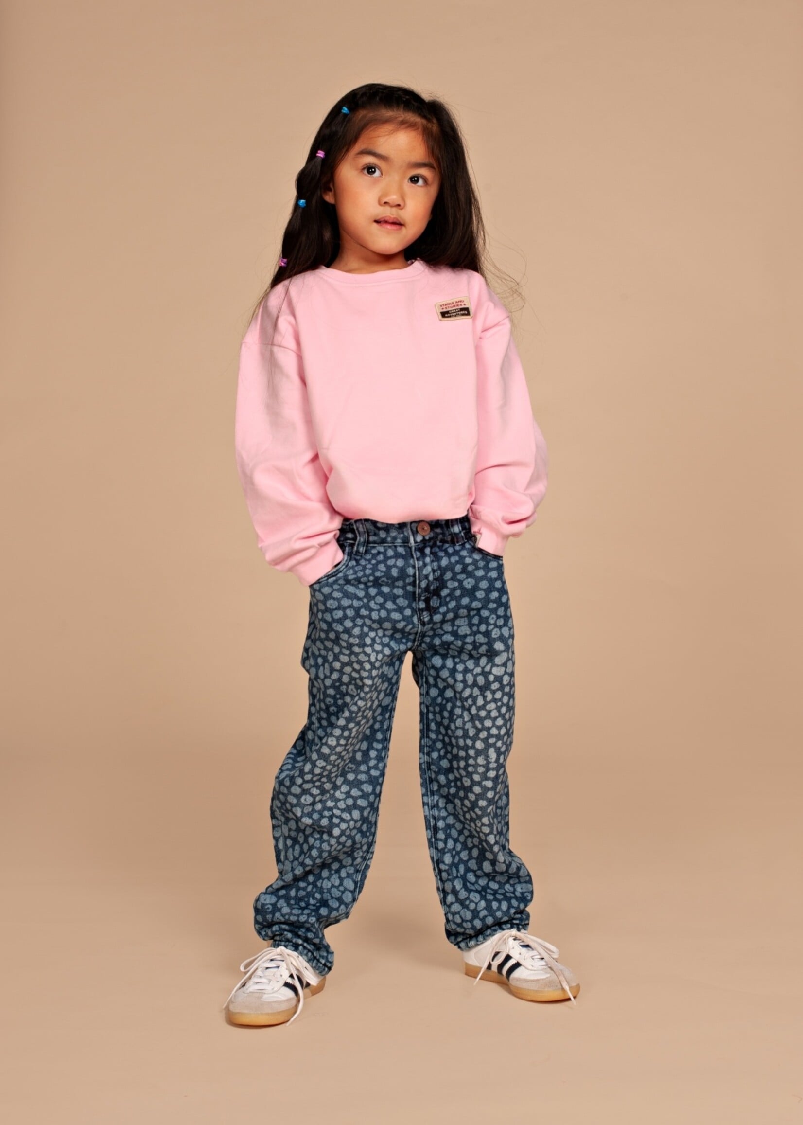Stains & Stories  Stains & Stories | girls sweatshirt – Pink