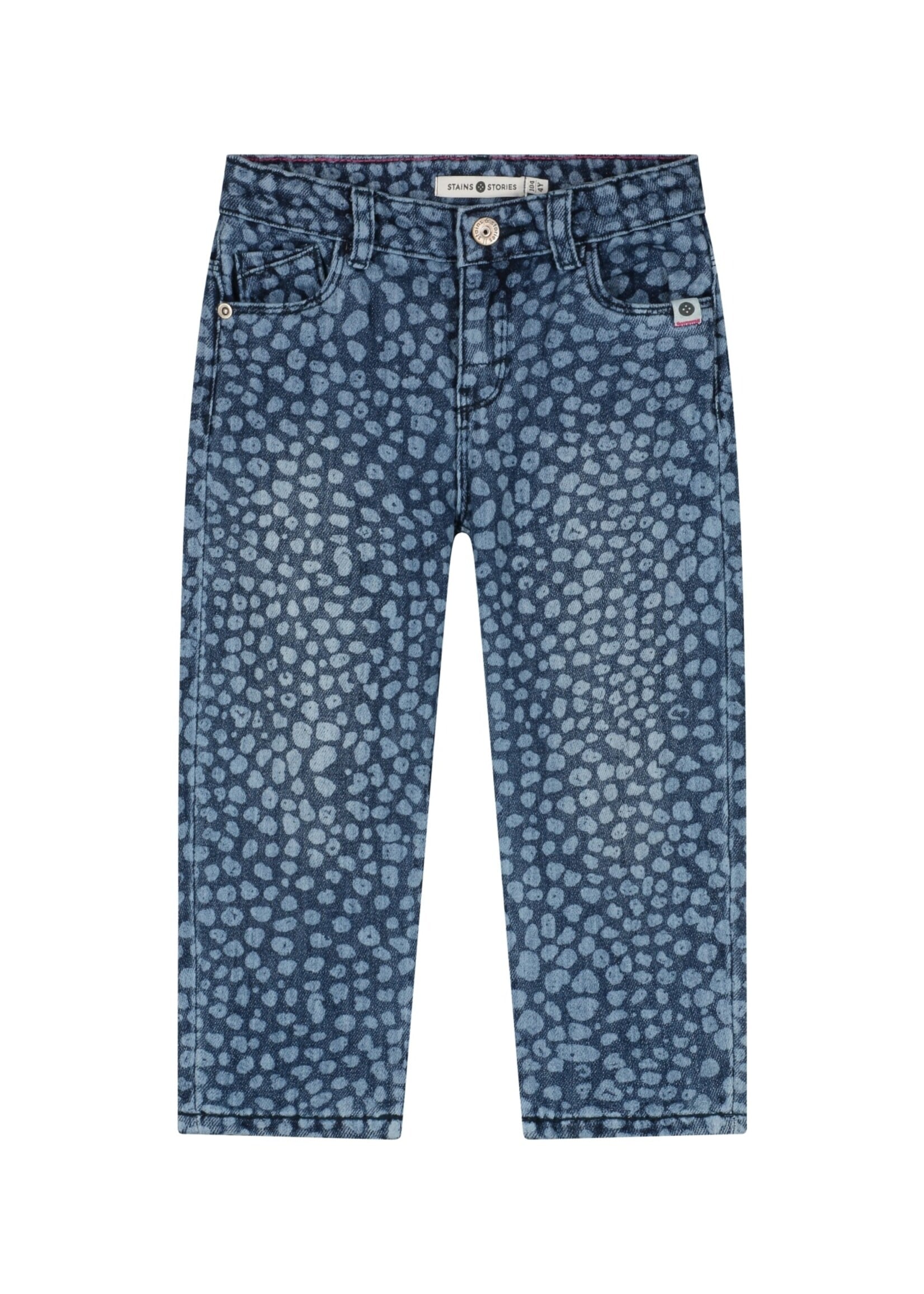 Stains & Stories  Stains & Stories | girls denim paperback - Medium blue denim