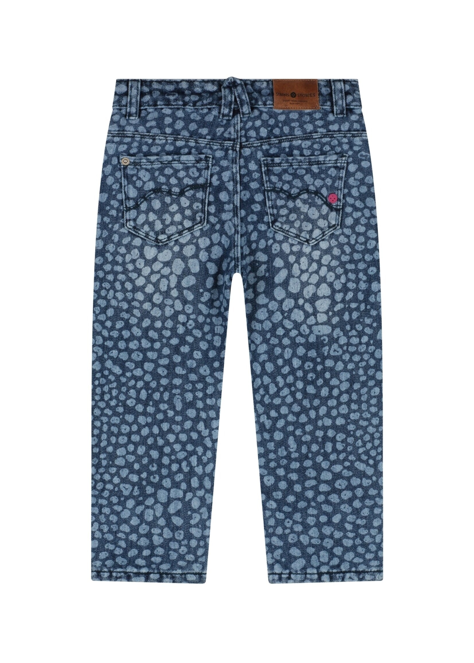 Stains & Stories  Stains & Stories | girls denim paperback - Medium blue denim