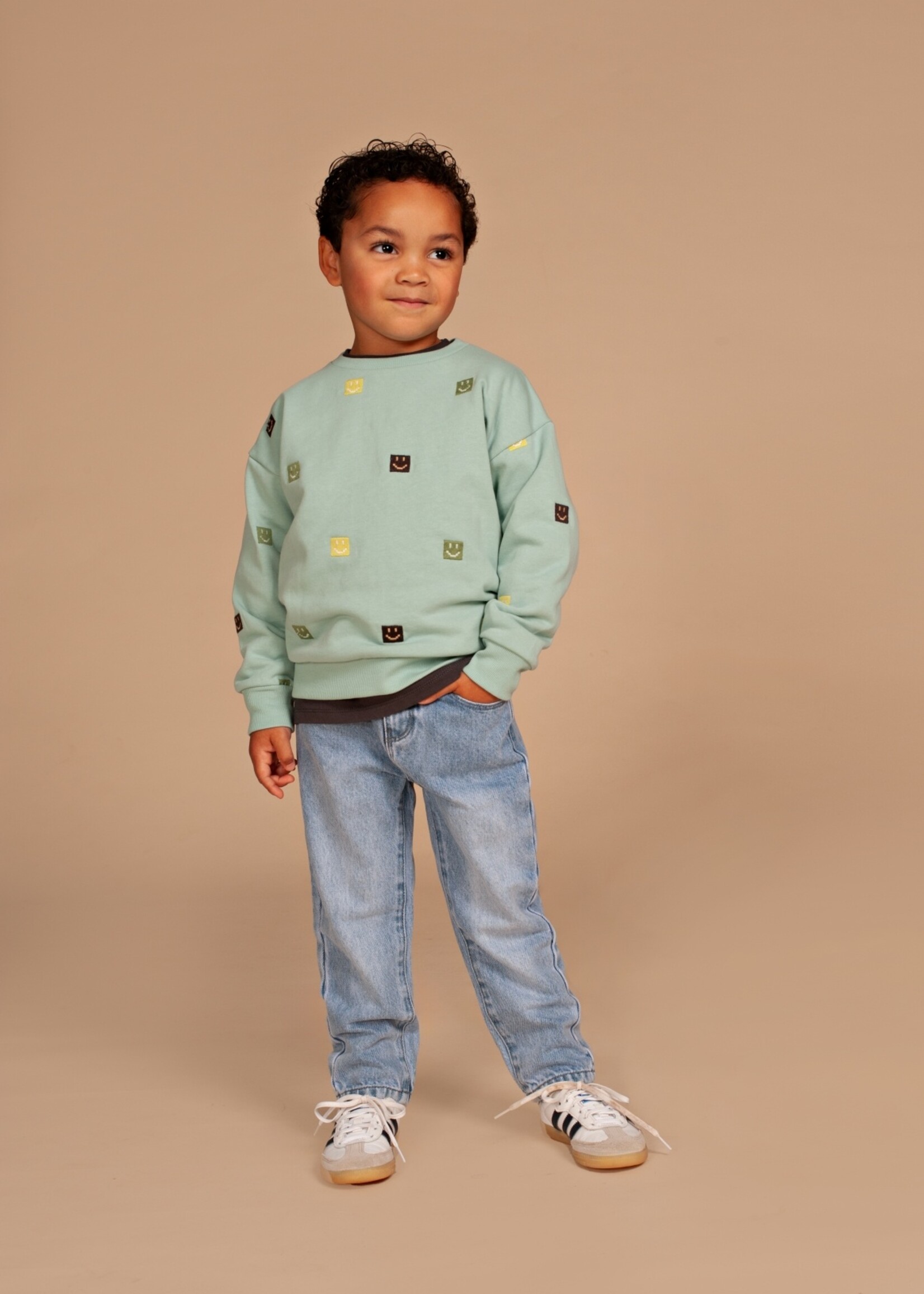Stains & Stories  Stains & Stories | boys denim wide fit - Light blue denim