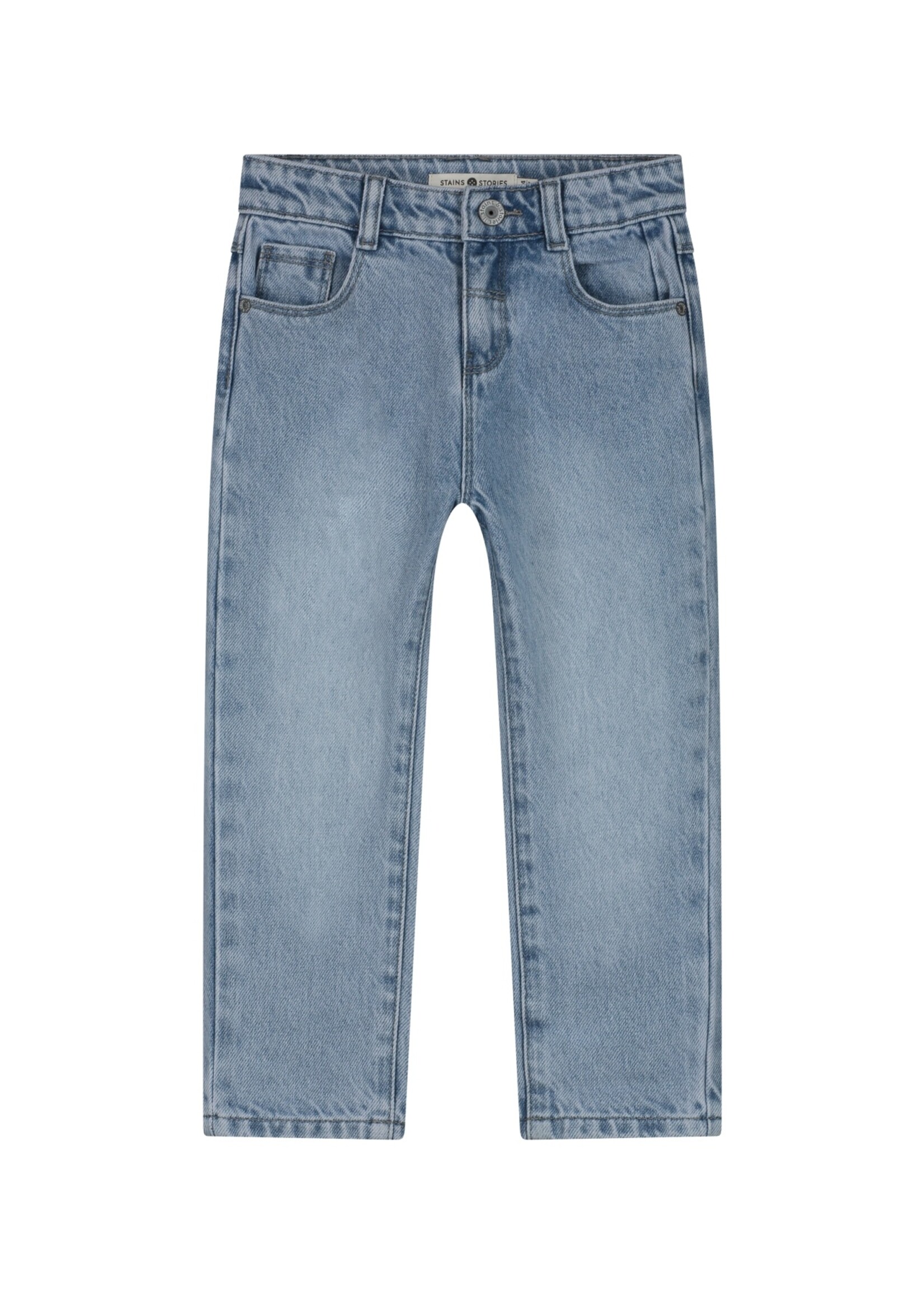 Stains & Stories  Stains & Stories | boys denim wide fit - Light blue denim