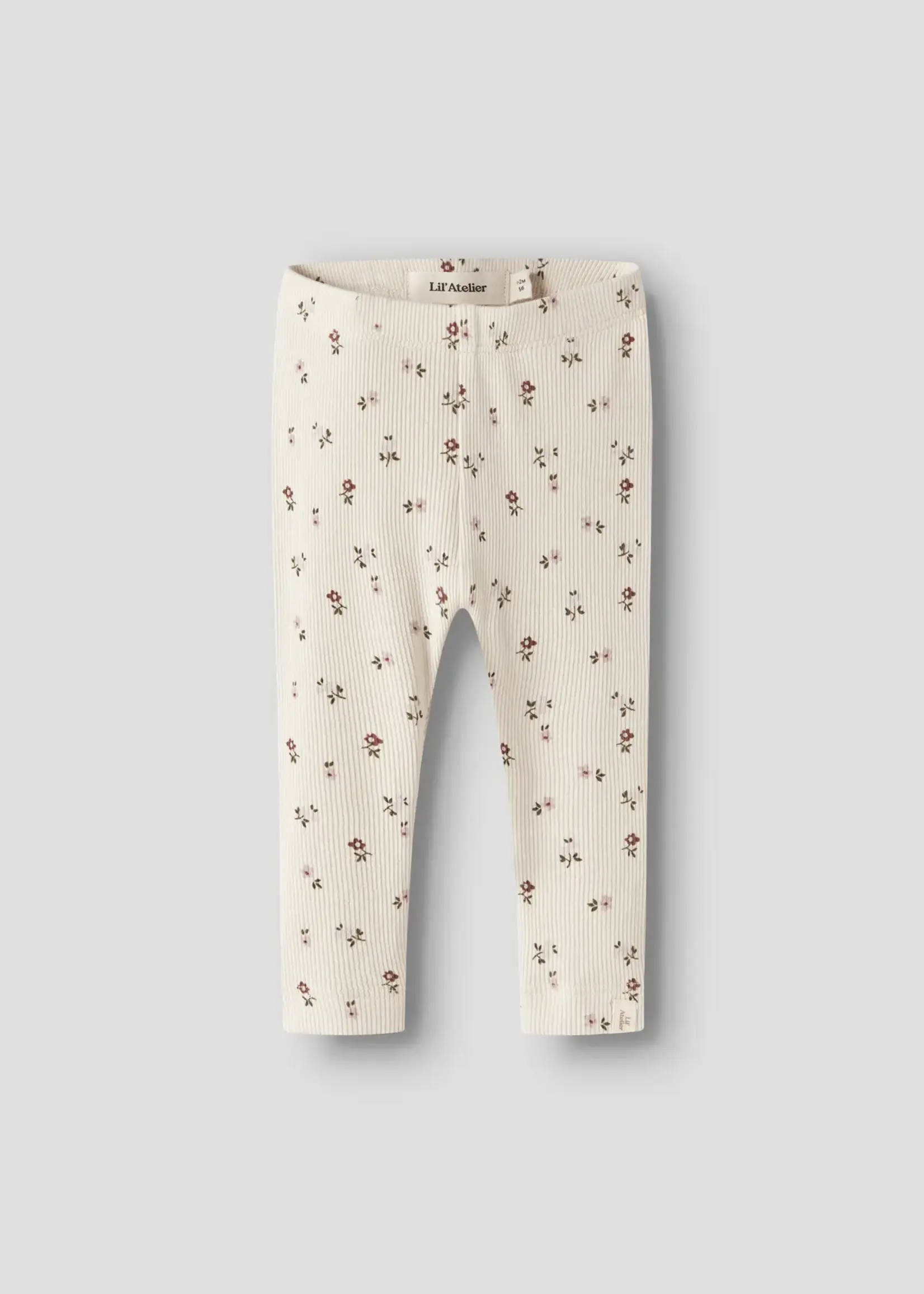 Lil’ Atelier Lil' Atelier | NBFGAGO slim legging lil noos - Turtledove / Floral