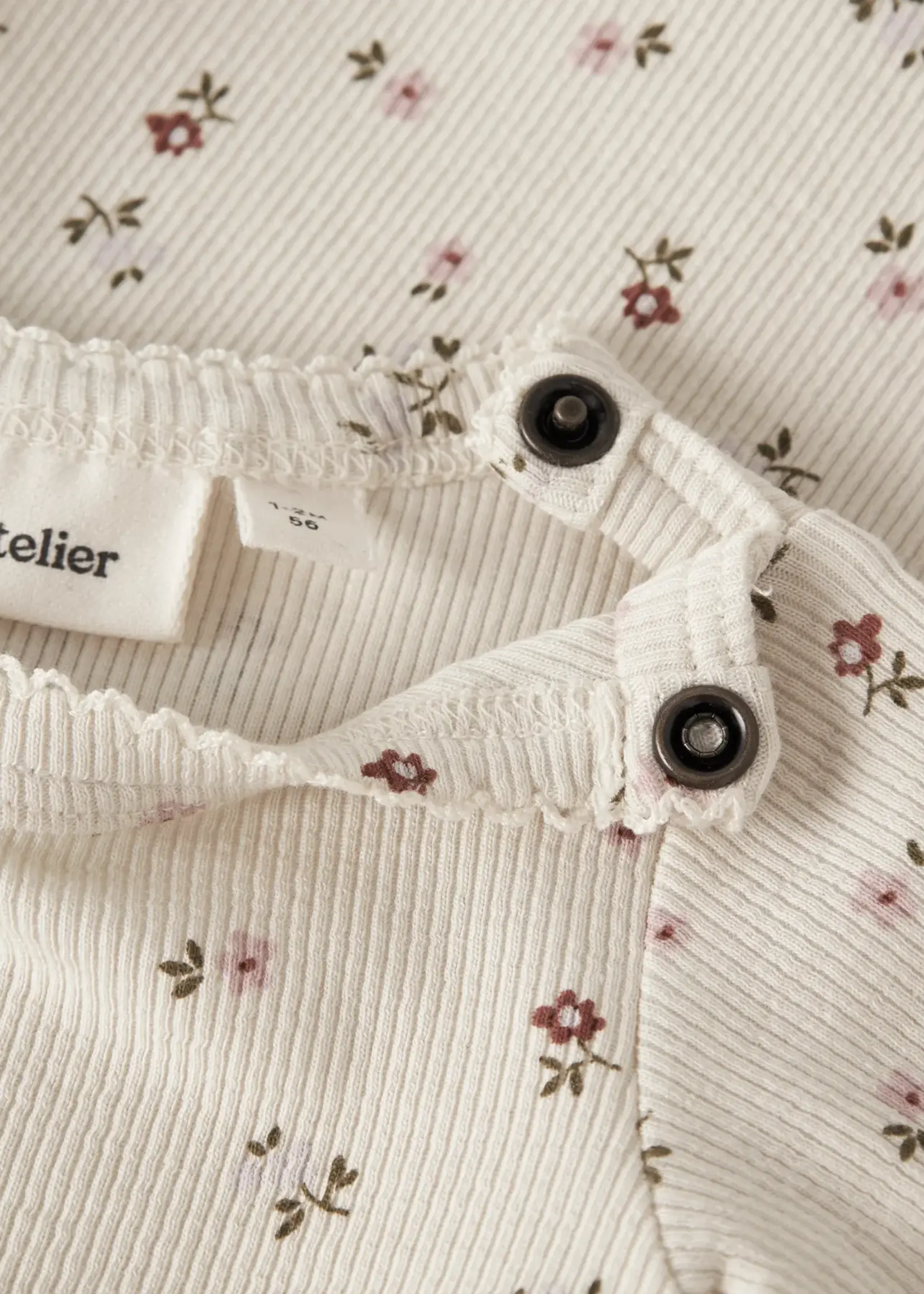 Lil’ Atelier Lil'Atelier | NBFGAGO sl slim body lil noos - Turtledove / Floral