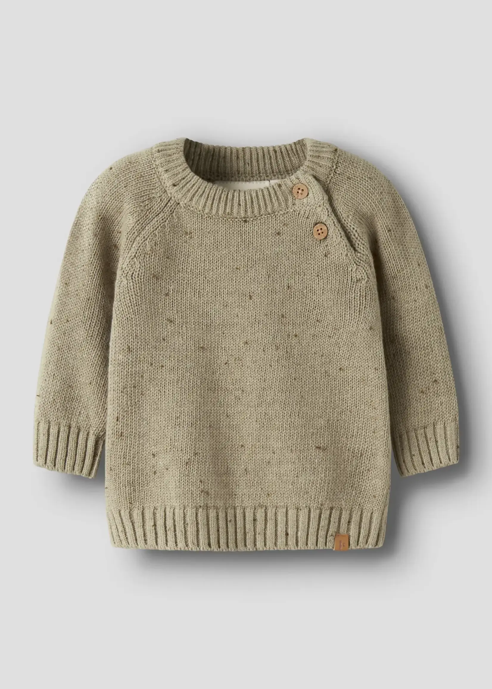 Lil’ Atelier Lil' Atelier | NBNGAL TO FIK LS KNIT LIL - Twill
