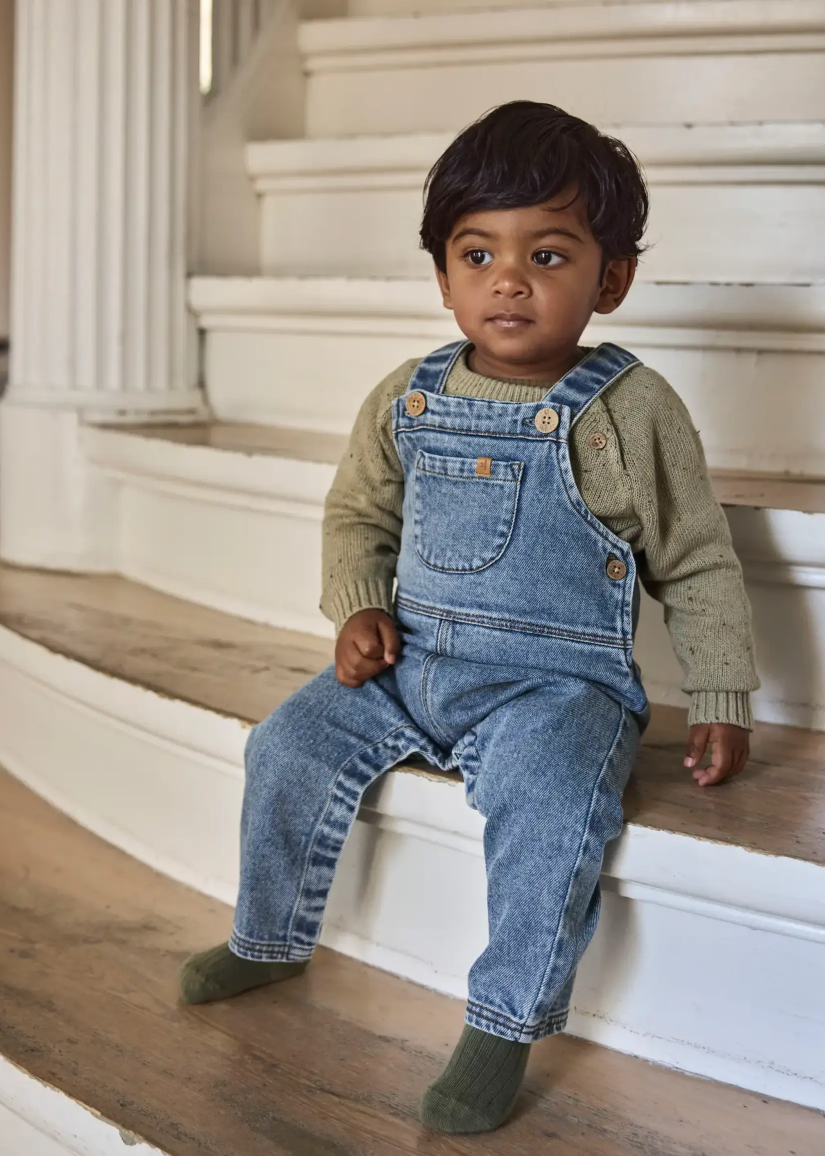 Lil’ Atelier Lil' Atelier | NBNGAL TO FIK LS KNIT LIL - Twill