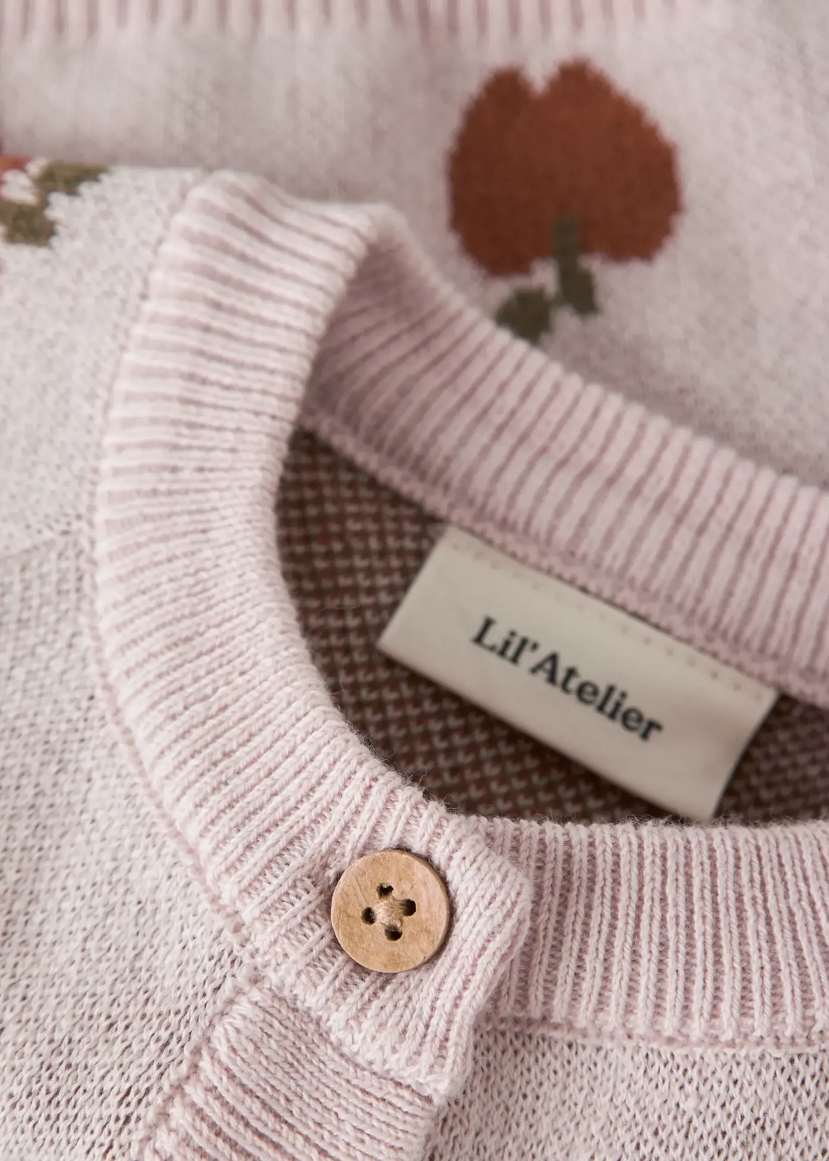 Lil’ Atelier Lil' Atelier | NBFLULIO KNIT CARD LIL NOOS - Hushed Violet