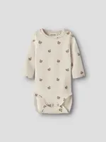 Lil’ Atelier Lil' Atelier | NBNLAYO KIM LS SLIM BODY LIL NOOS -  Turtledove/Squirrel