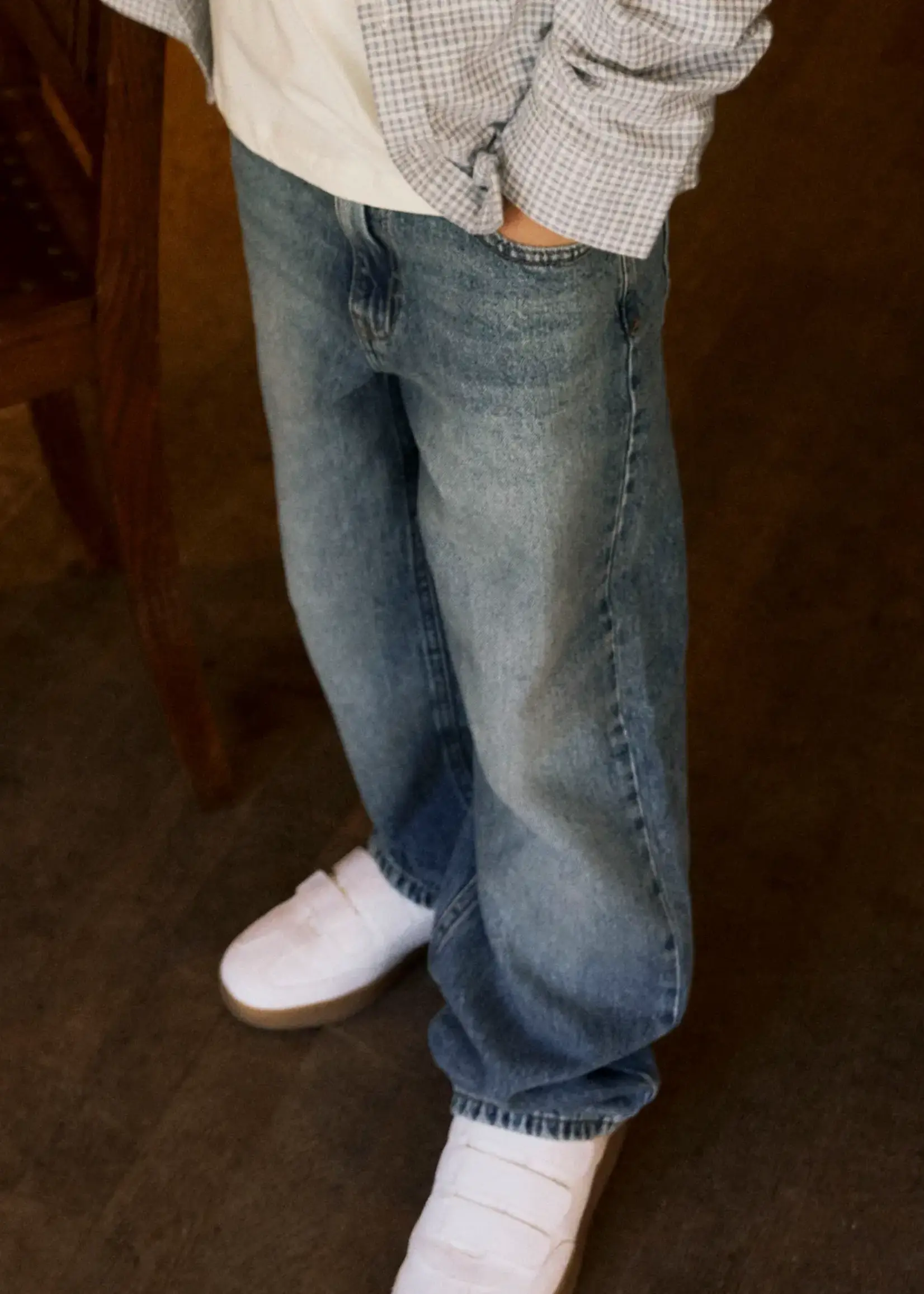 Name It Name It | NKMRYAN STRAIGHT JEANS NOOS - Vintage Medium Blue Denim
