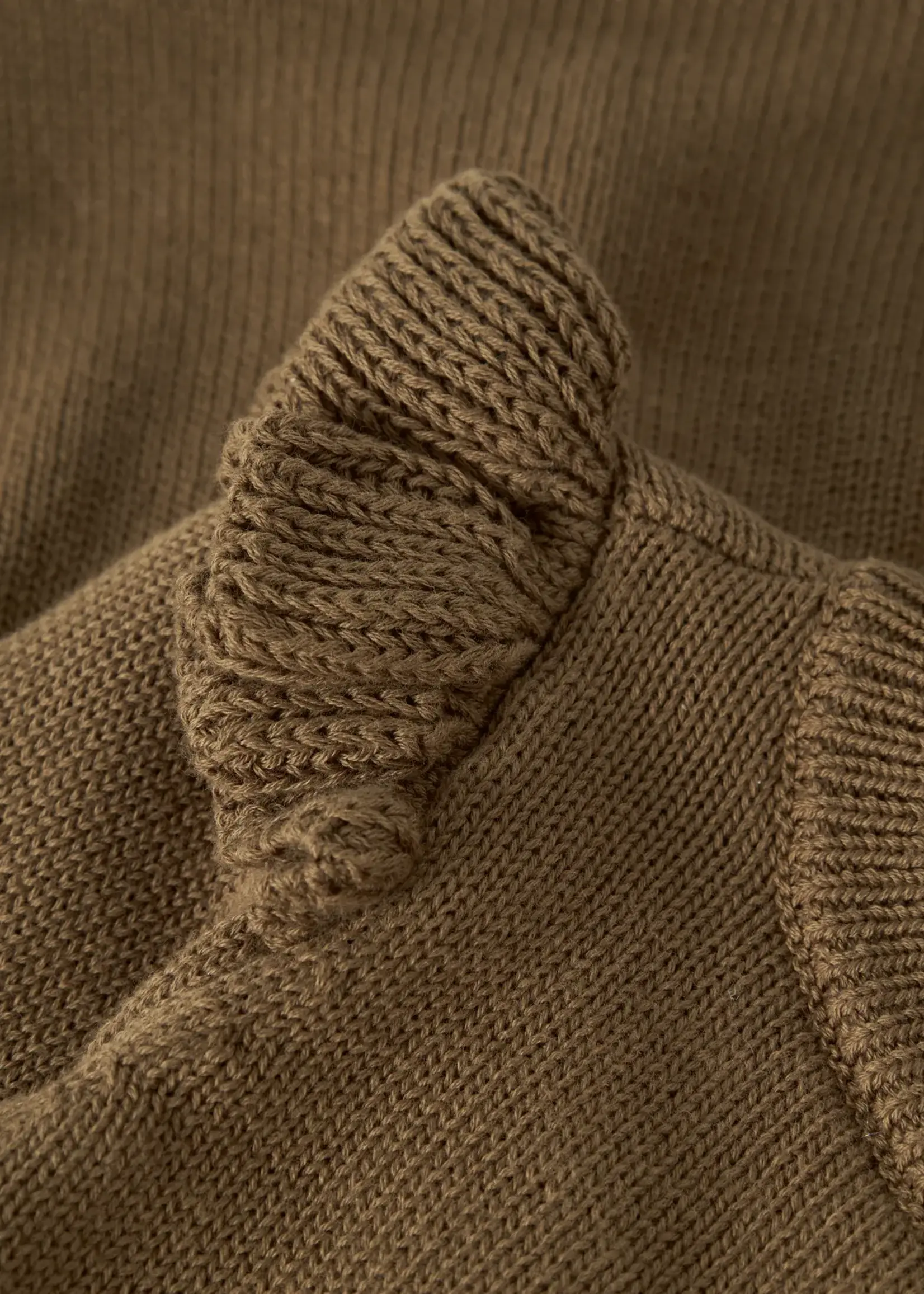 Lil’ Atelier Lil' Atelier | NBFKOPA LS KNIT CARD LIL - Kangaroo