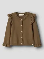 Lil’ Atelier Lil' Atelier | NMFKOPA LS KNIT CARD LIL - Kangaroo