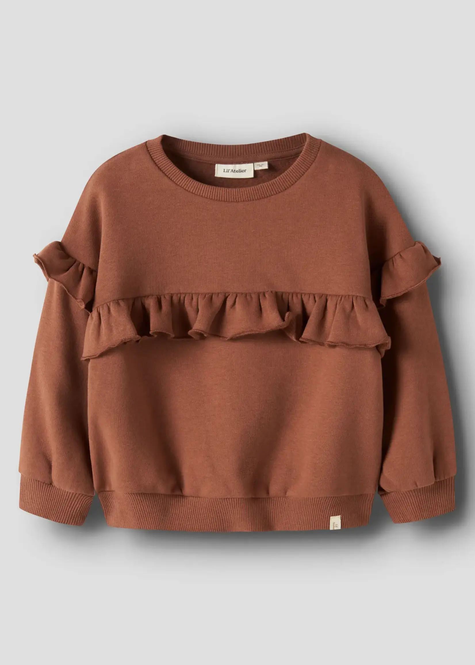 Lil’ Atelier Lil' Atelier | NMFILONDON rik ls loose sweat lil - Maple Syrup