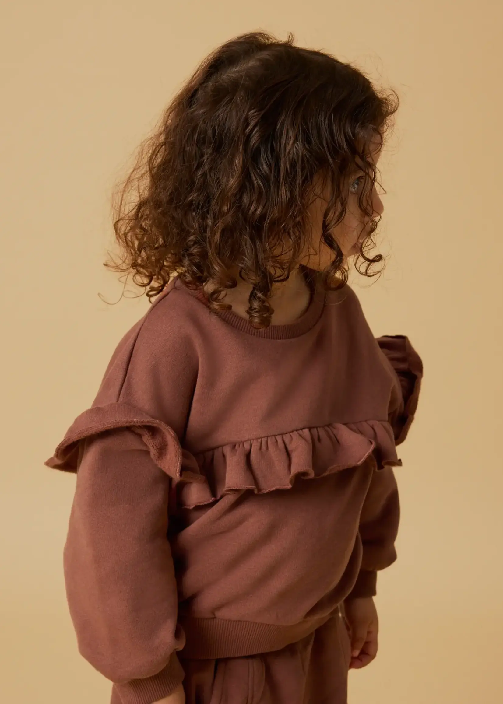 Lil’ Atelier Lil' Atelier | NMFILONDON rik ls loose sweat lil - Maple Syrup