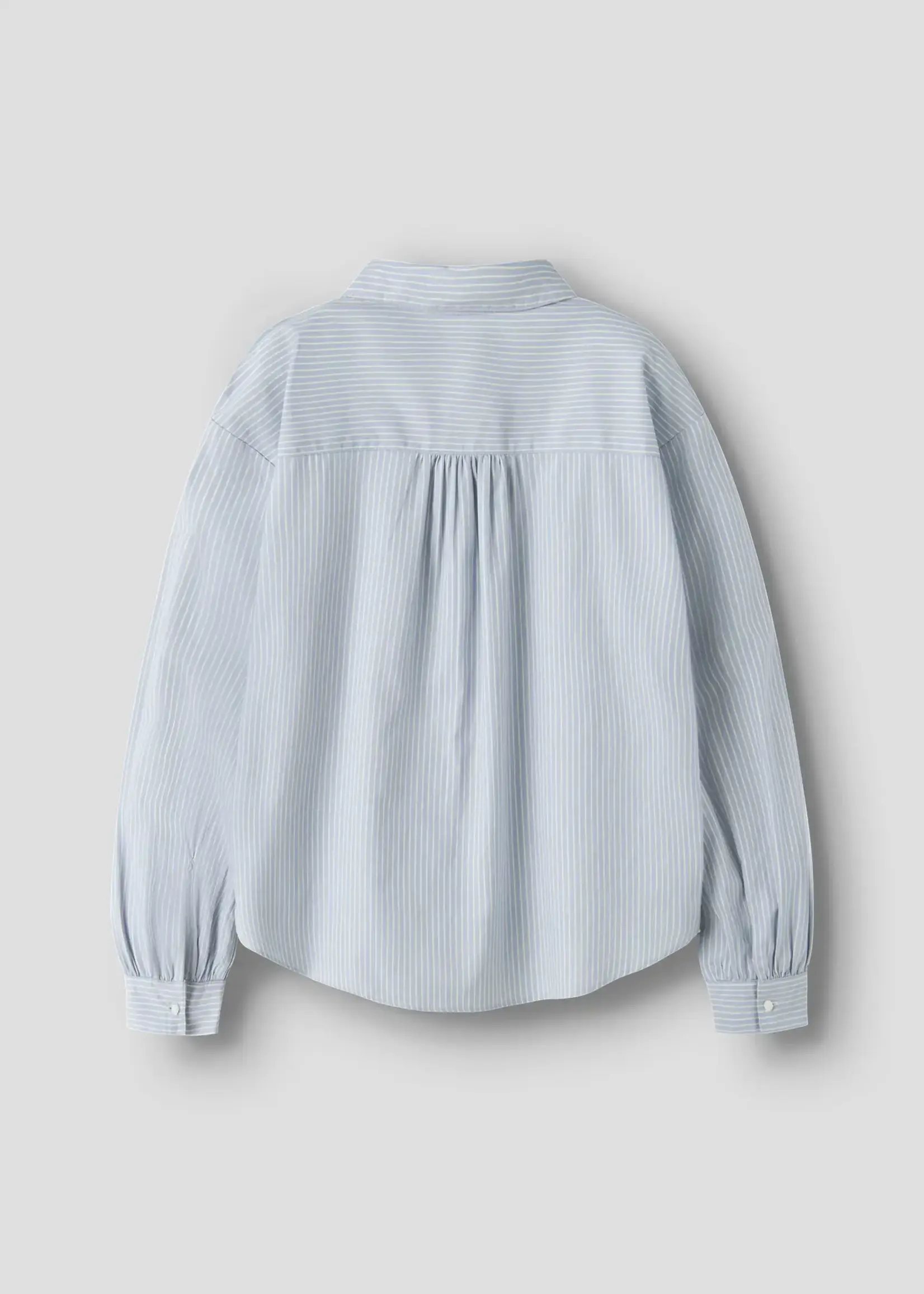 Name It Name it | NKFKAMESA ls rlx shirt - Subdued Blue / Antique wh